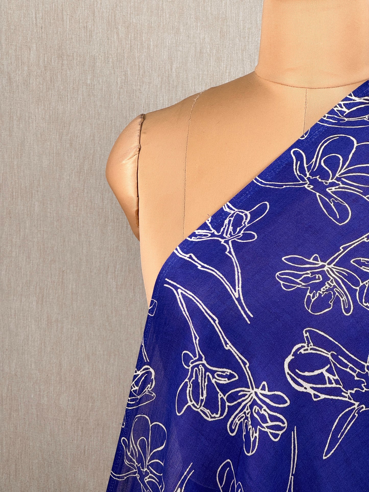 Digital Printed Mulmul Cotton Fabric