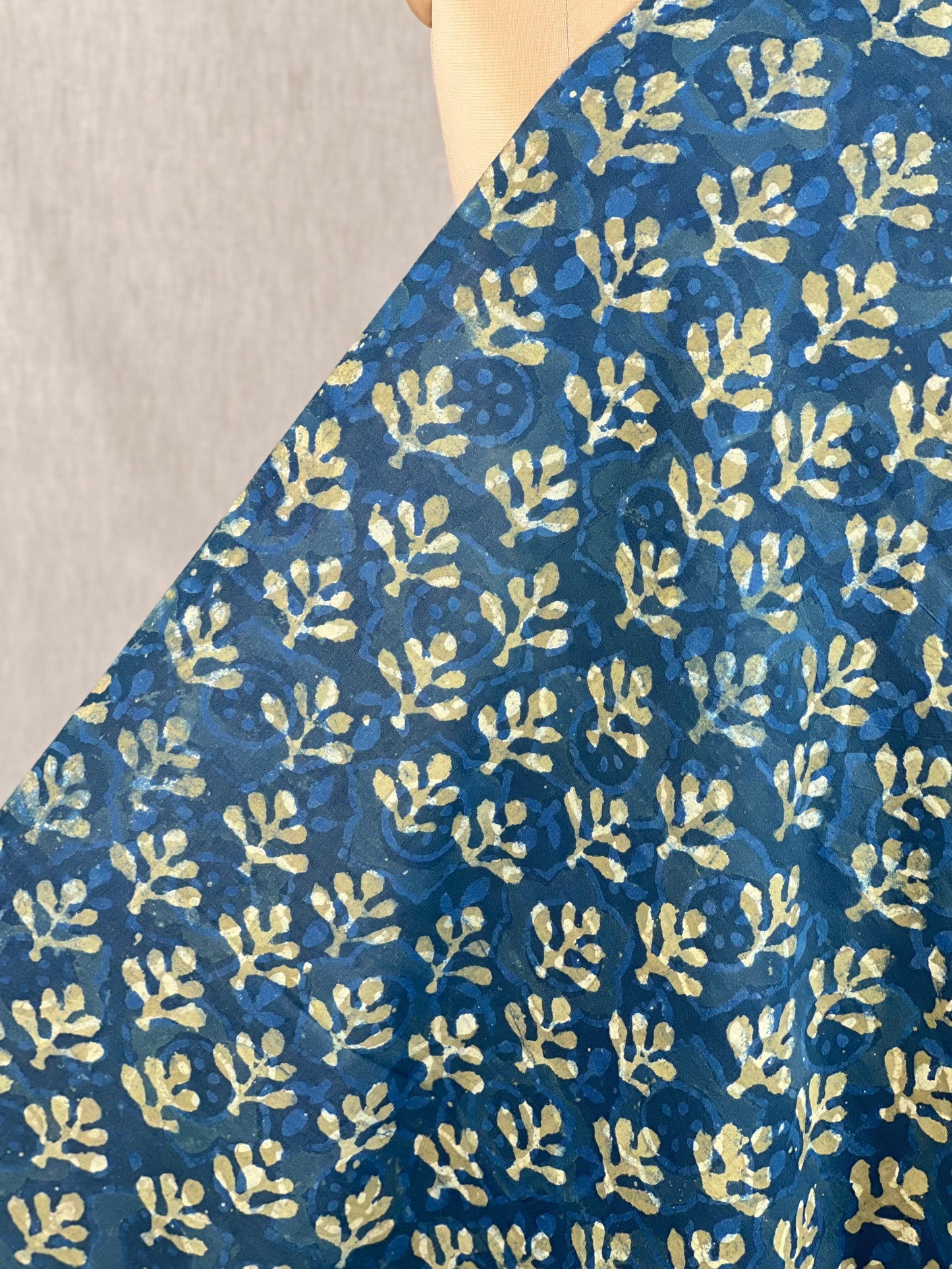 Bagru Hand-Printed Cambric Cotton Fabrics