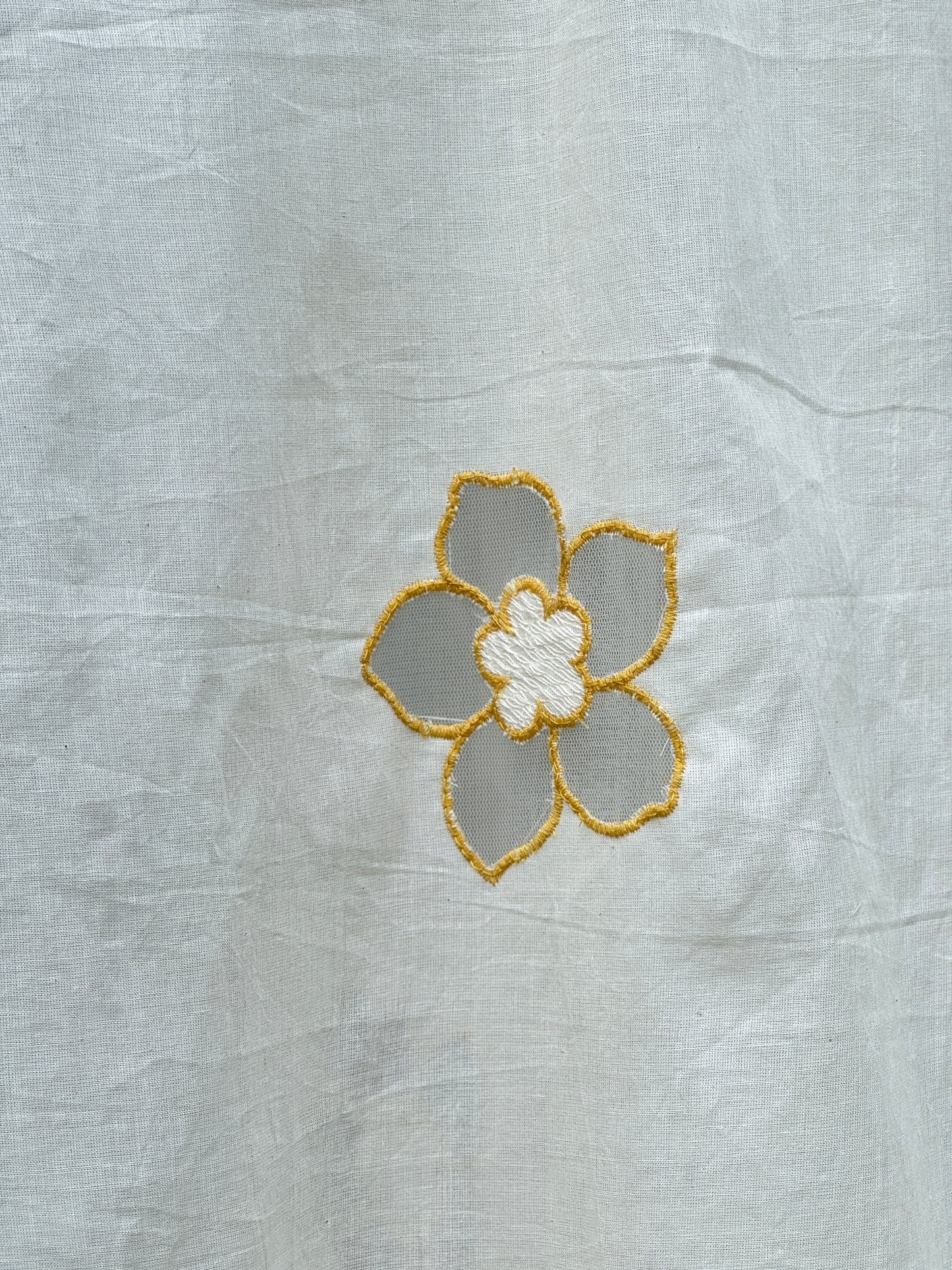 Applique Embroidered Cotton Dupatta