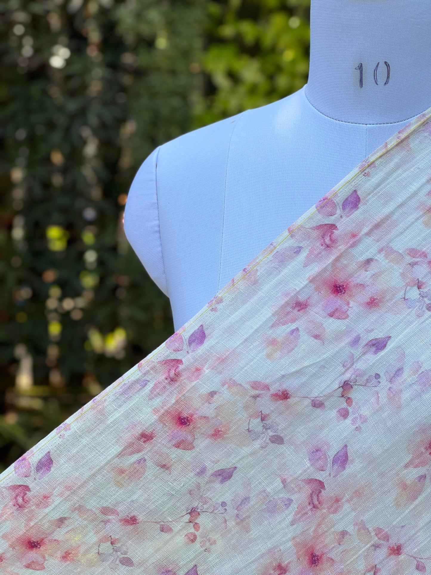 Digital Printed Gauze Linen Fabrics