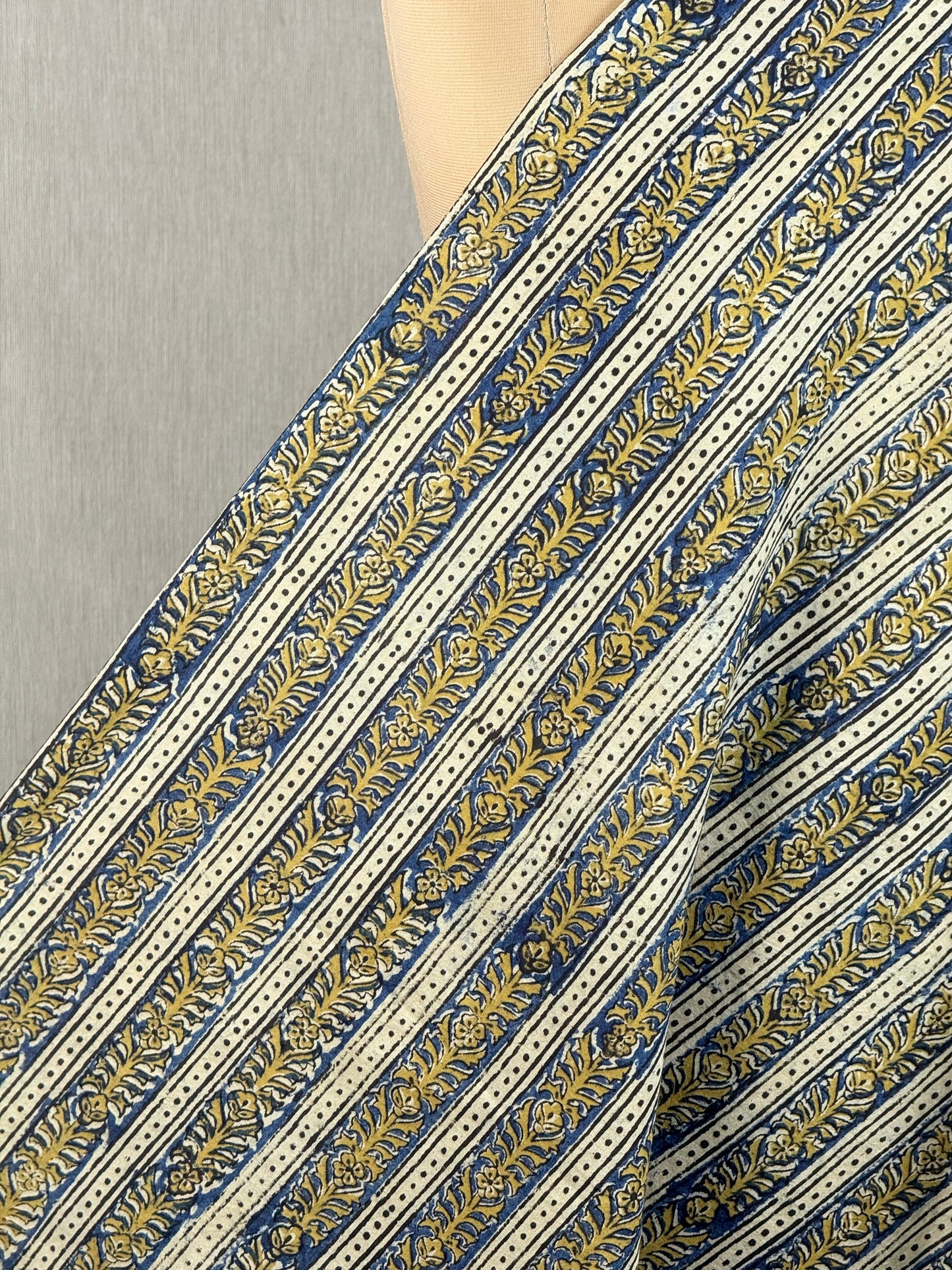 Kalamkari printed modal fabric