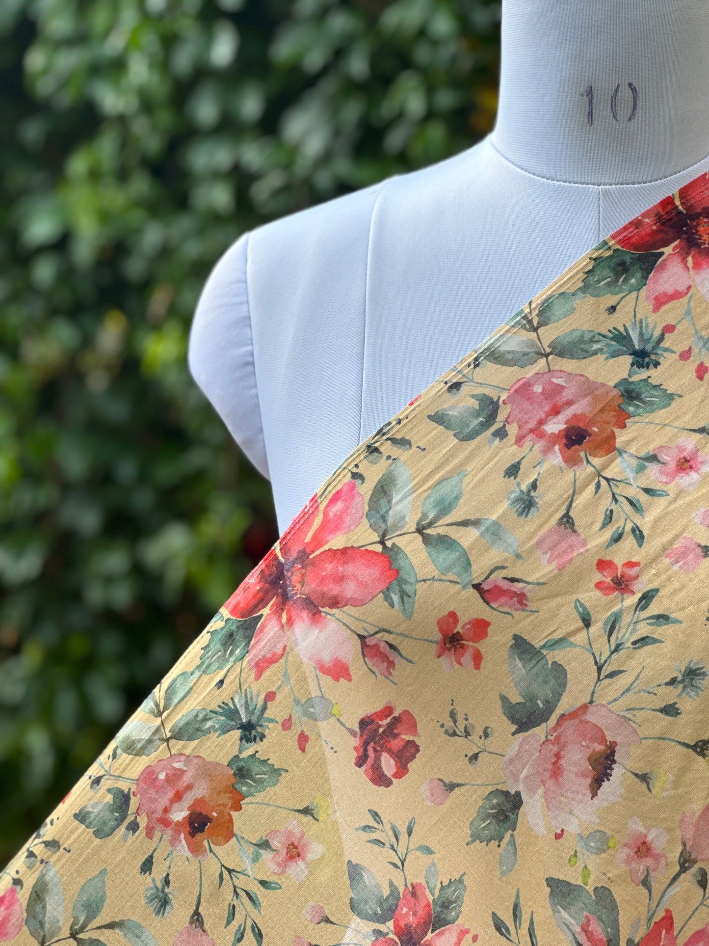 Digital Printed Mulmul Cotton Fabric