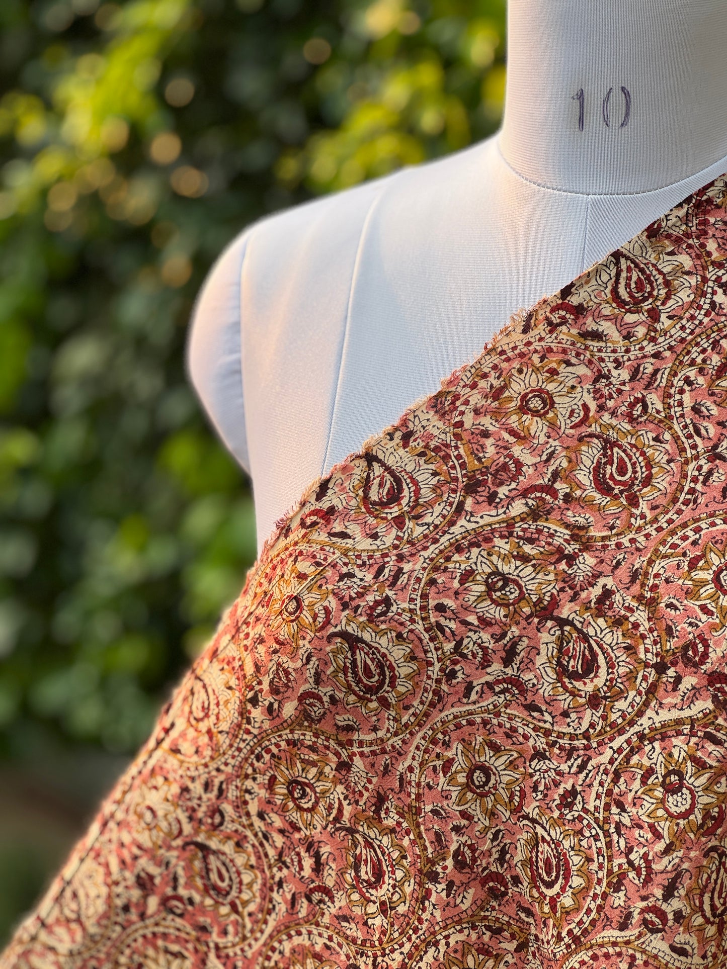 Block Printed Kalamkari Modal Fabrics