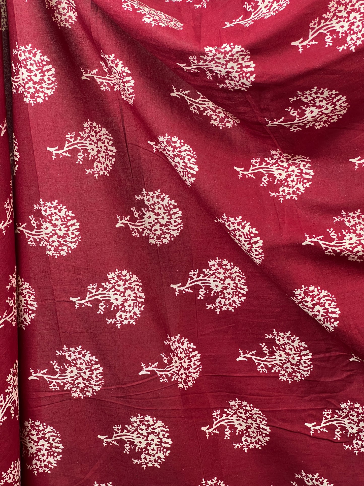 Printed Mulmul Cotton Fabric