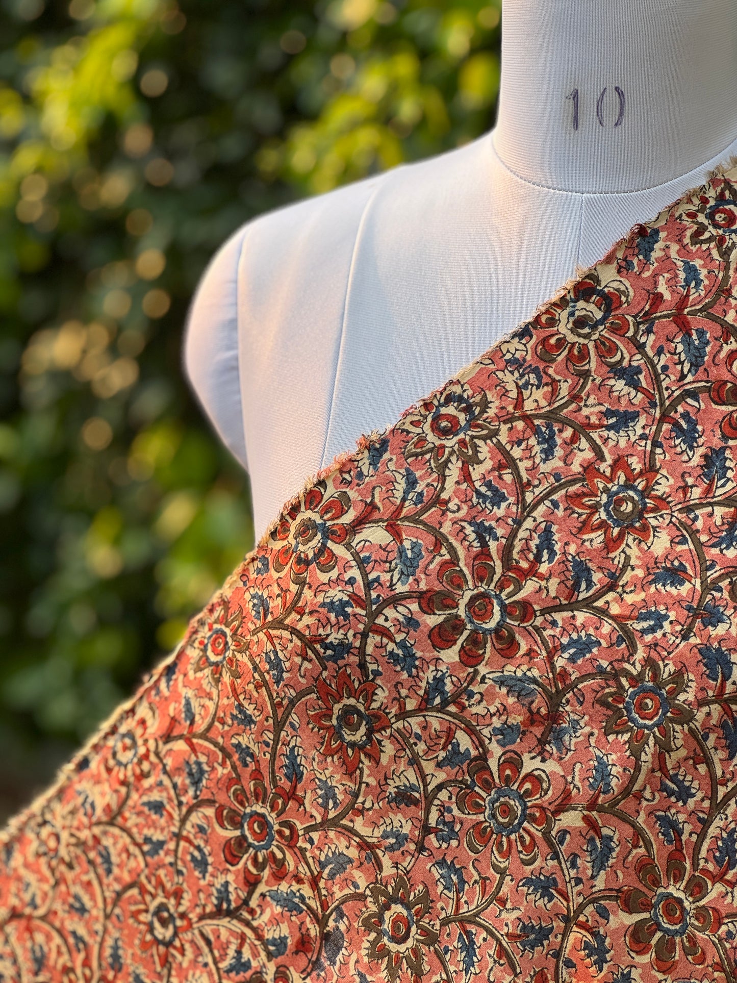 Block Printed Kalamkari Modal Fabrics