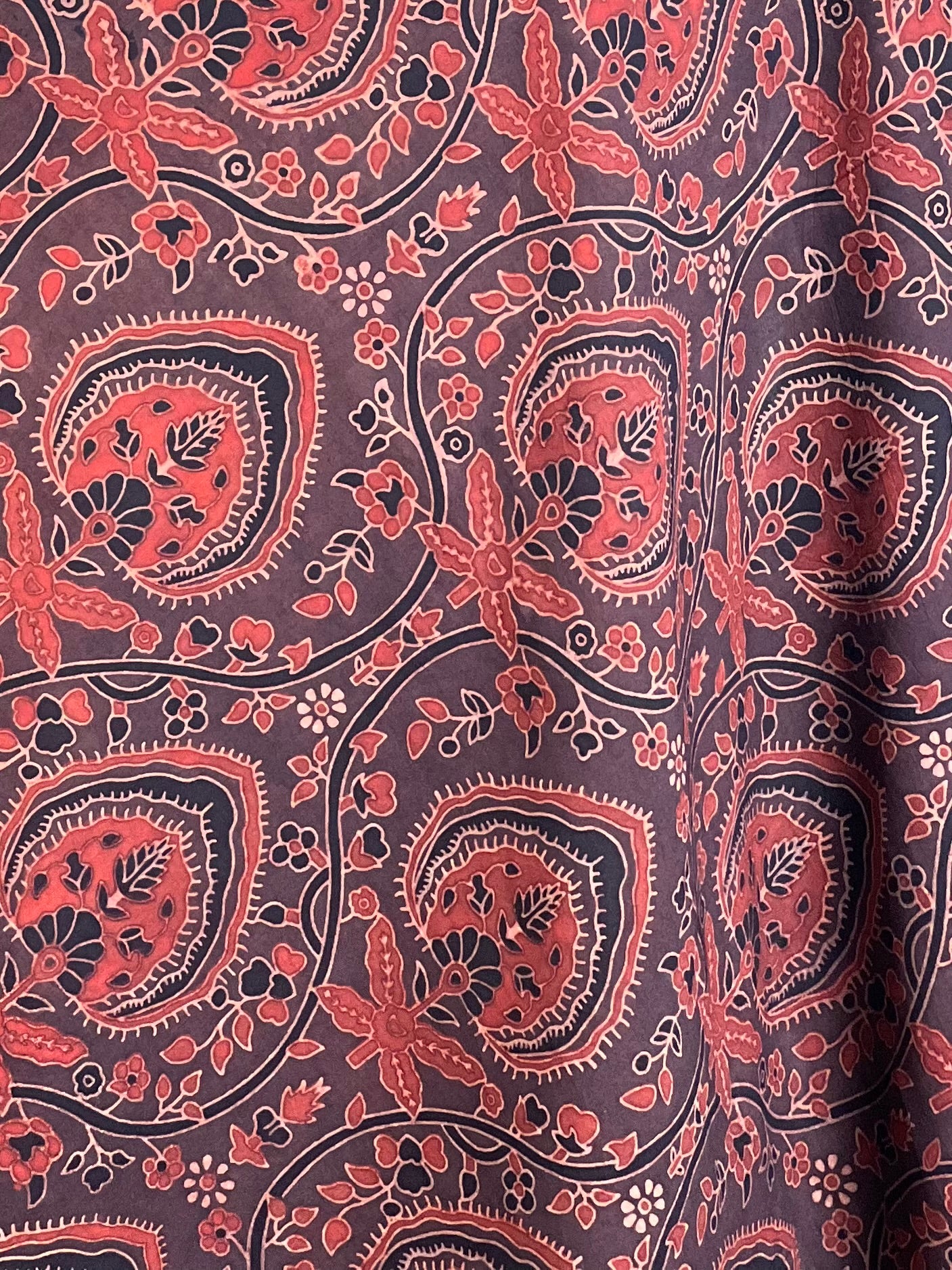 Ajrak Printed Modal Fabric