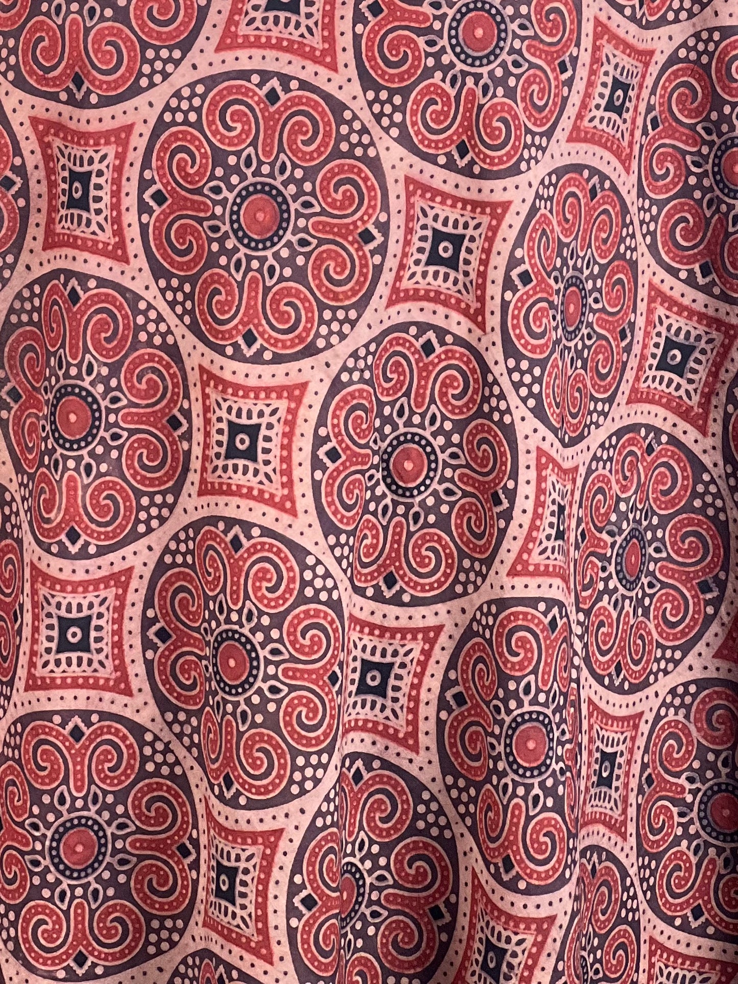 Ajrak Printed Modal Fabric