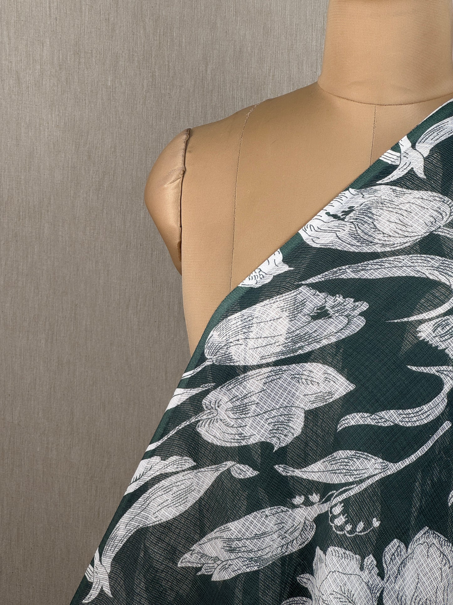 Printed Kota Fabric