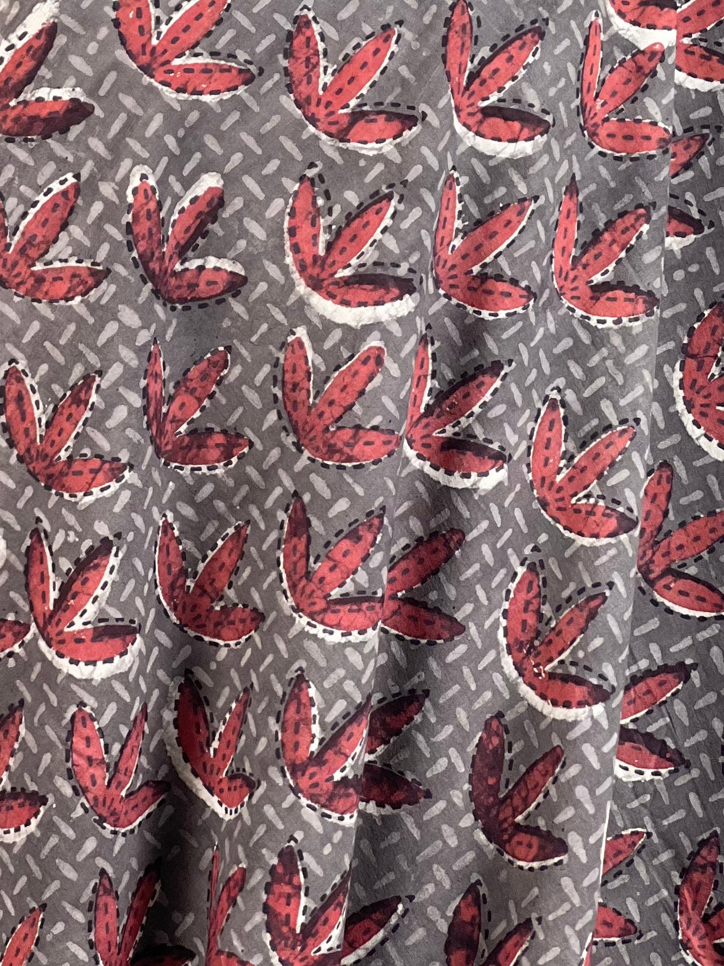 Bagru Hand-Printed Cambric Cotton Fabrics