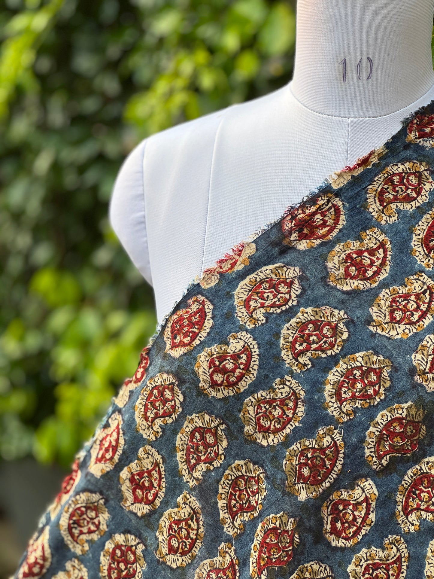 Block Printed Kalamkari Modal Fabrics