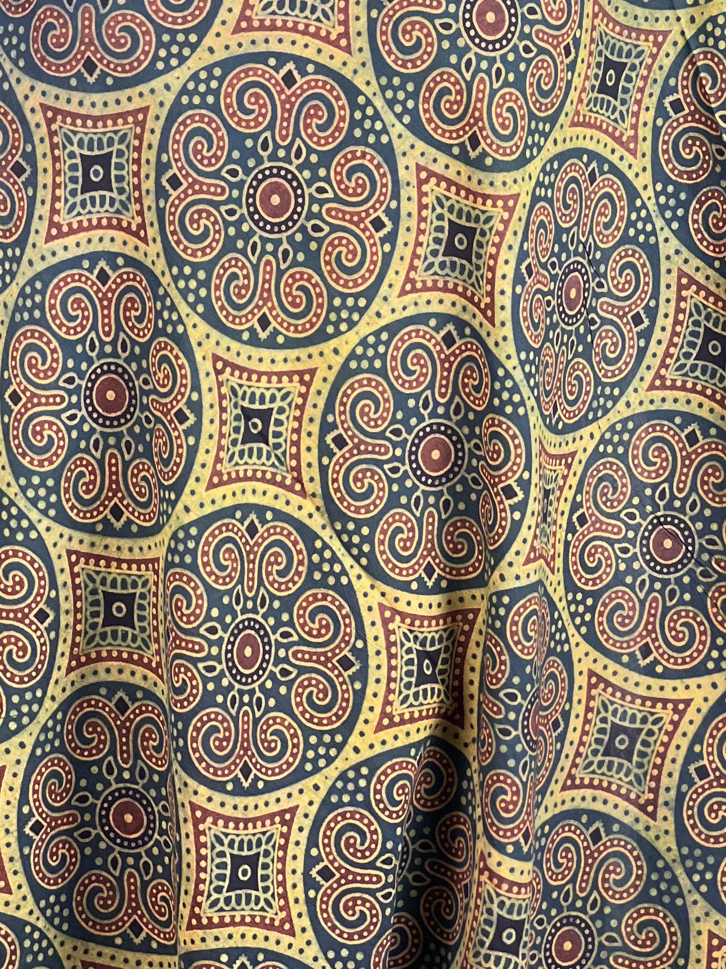 Ajrak Printed Modal Fabric