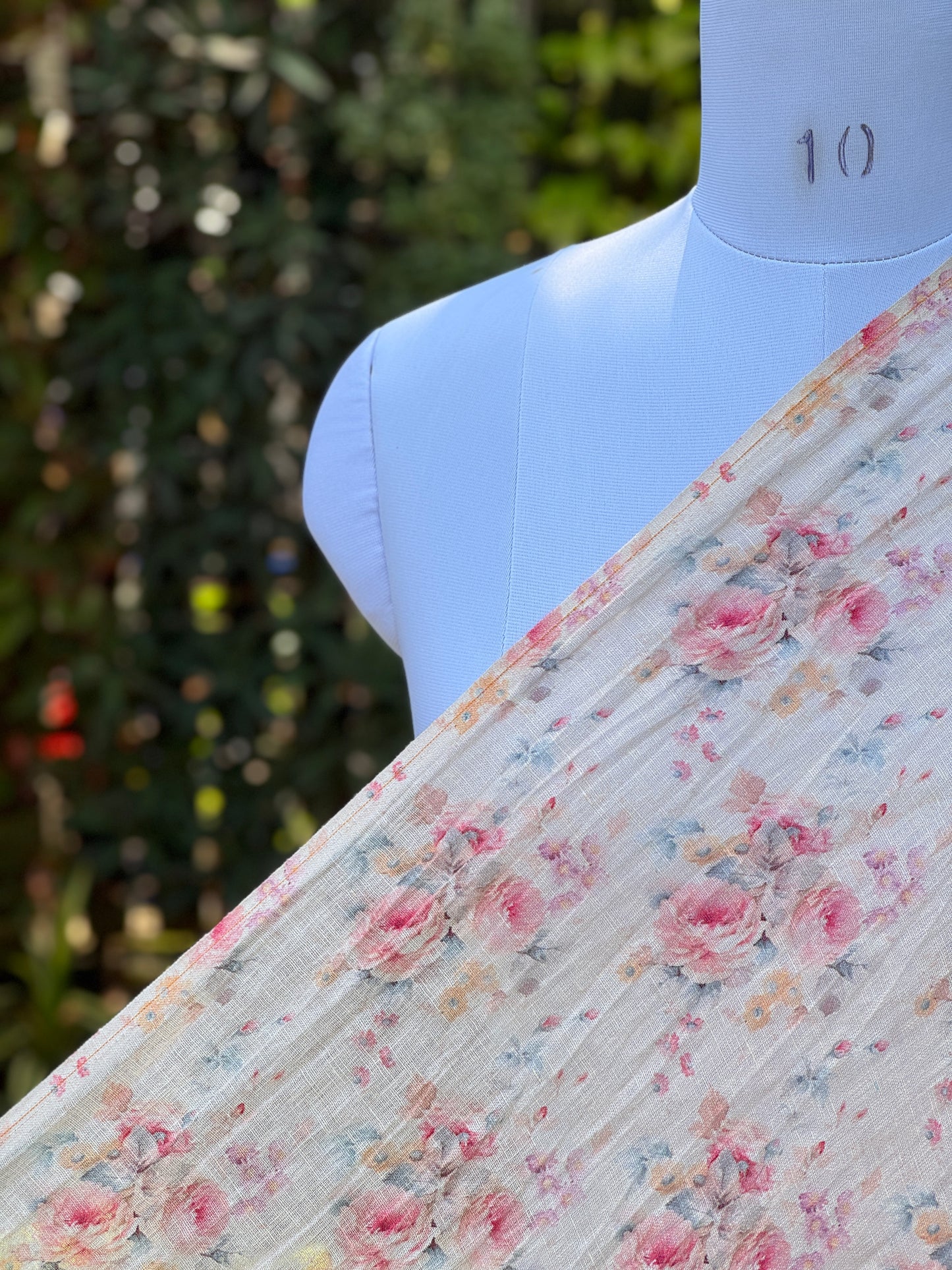 Digital Printed Gauze Linen Fabrics