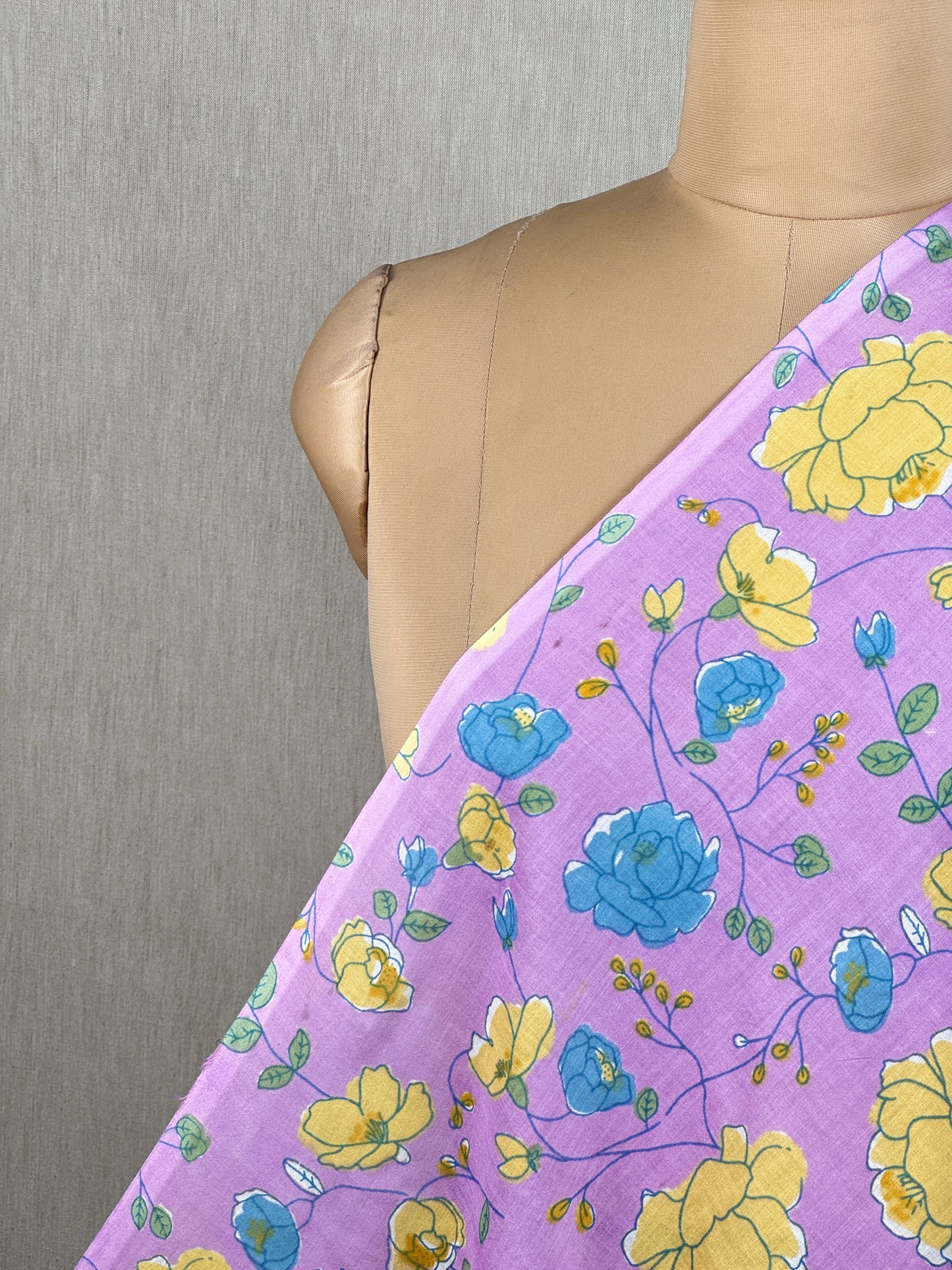Printed Mulmul Cotton Fabric