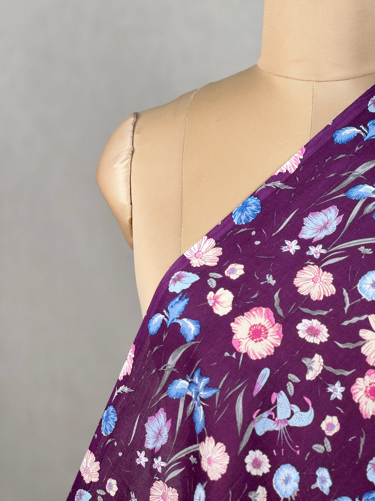 Printed Mulmul Cotton Fabric