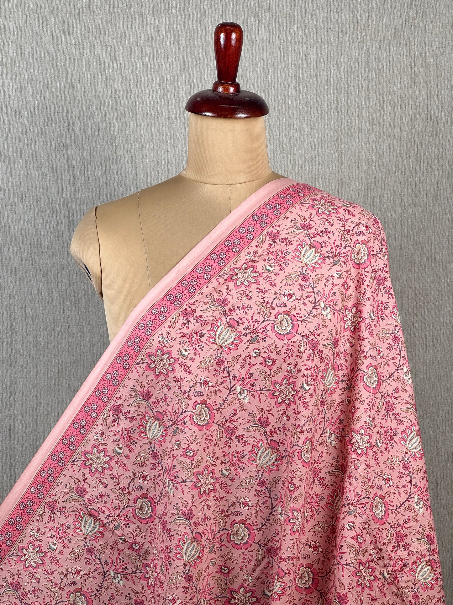 Discharge Printed Cotton Fabric