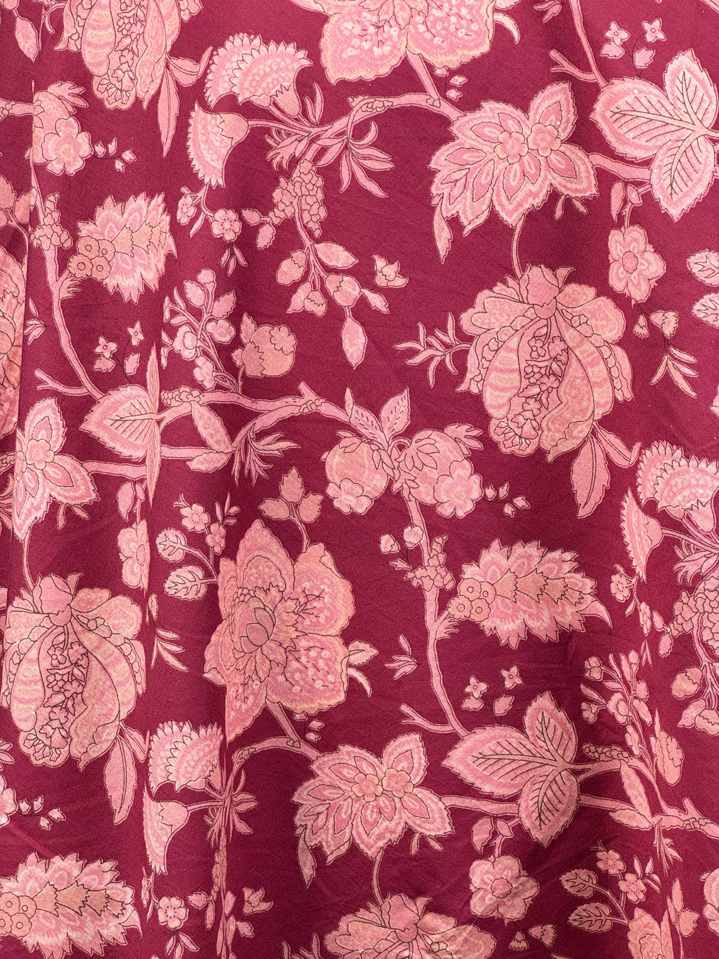 Discharge Printed Cotton Fabric