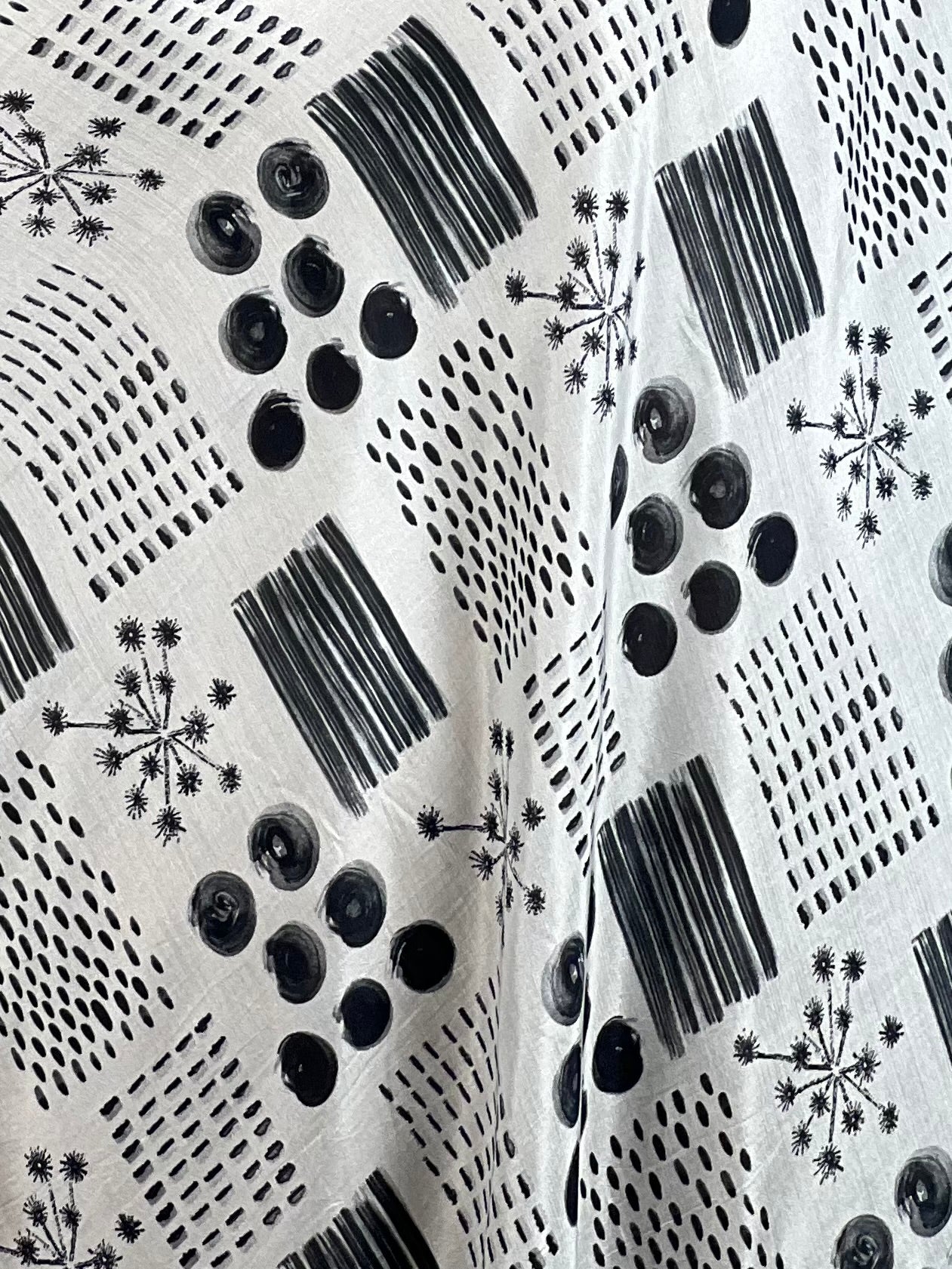 Digital Printed Muslin Fabric