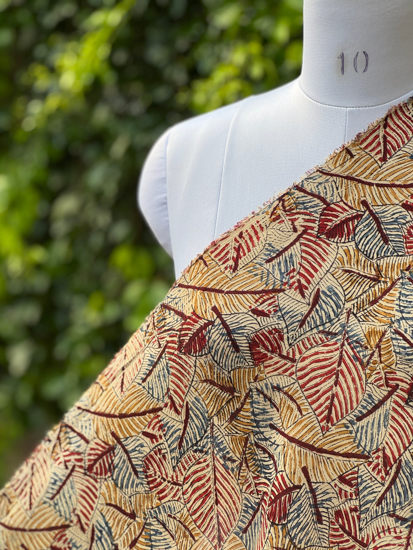 Block Printed Kalamkari Modal Fabrics