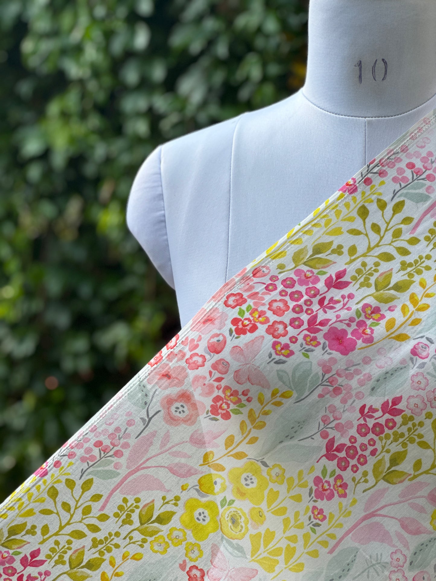 Digital Printed Mulmul Cotton Fabric