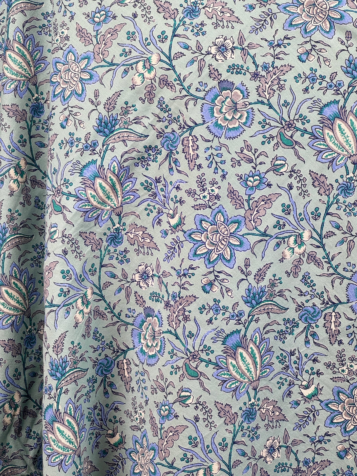 Discharge Printed Cotton Fabric
