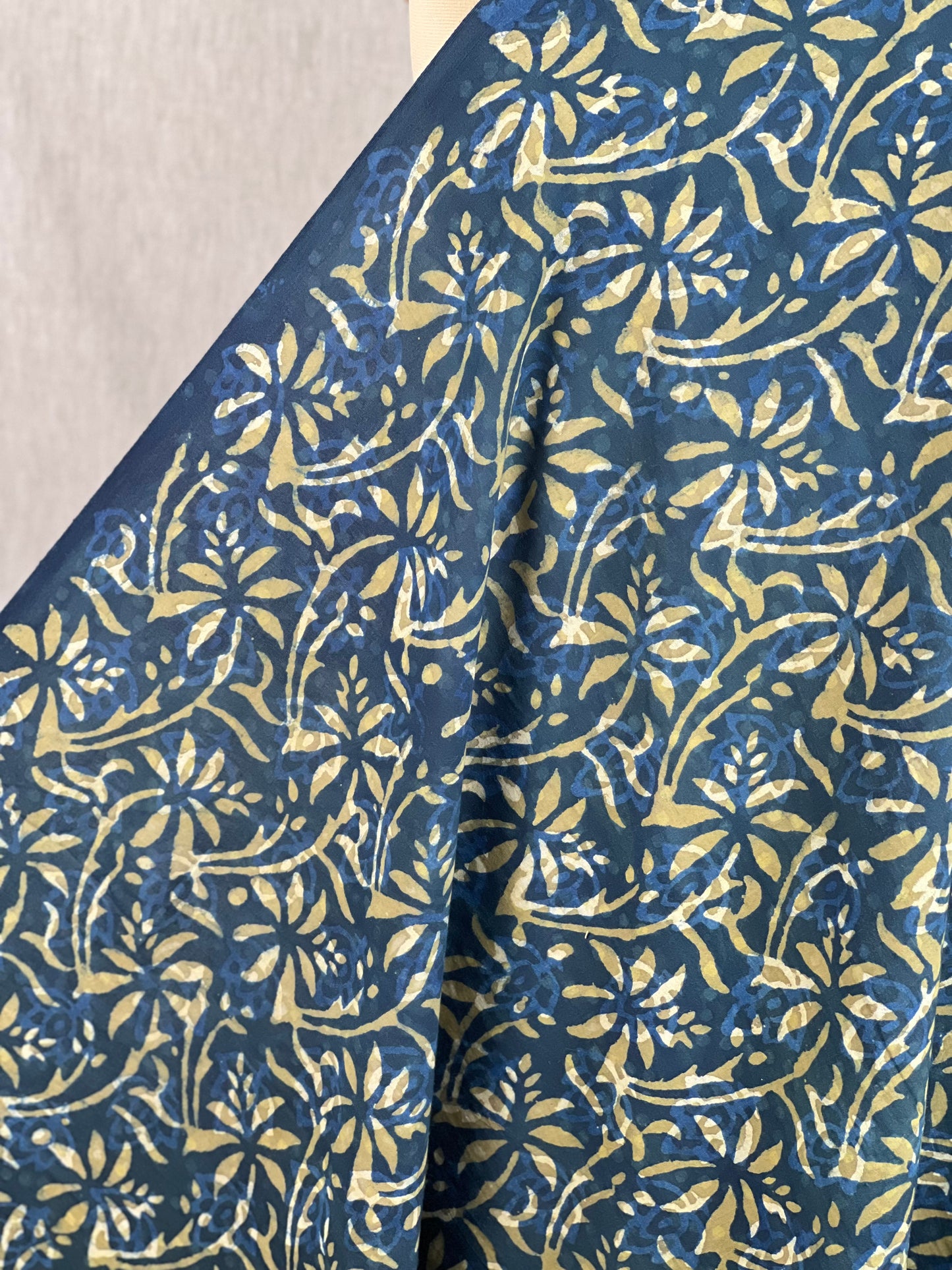 Bagru Hand-Printed Cambric Cotton Fabrics