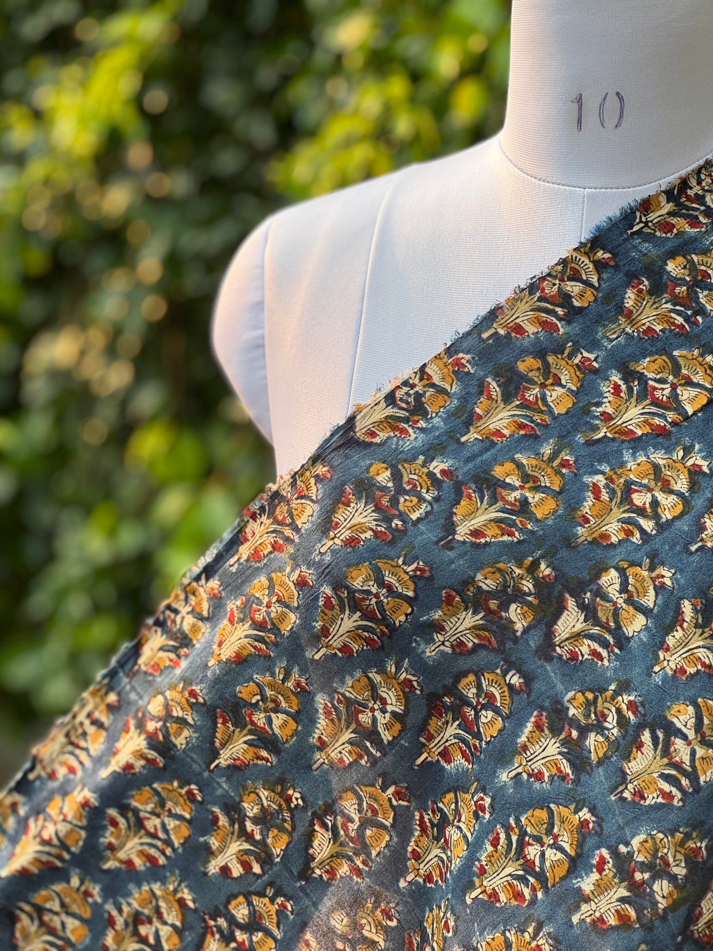 Block Printed Kalamkari Modal Fabrics