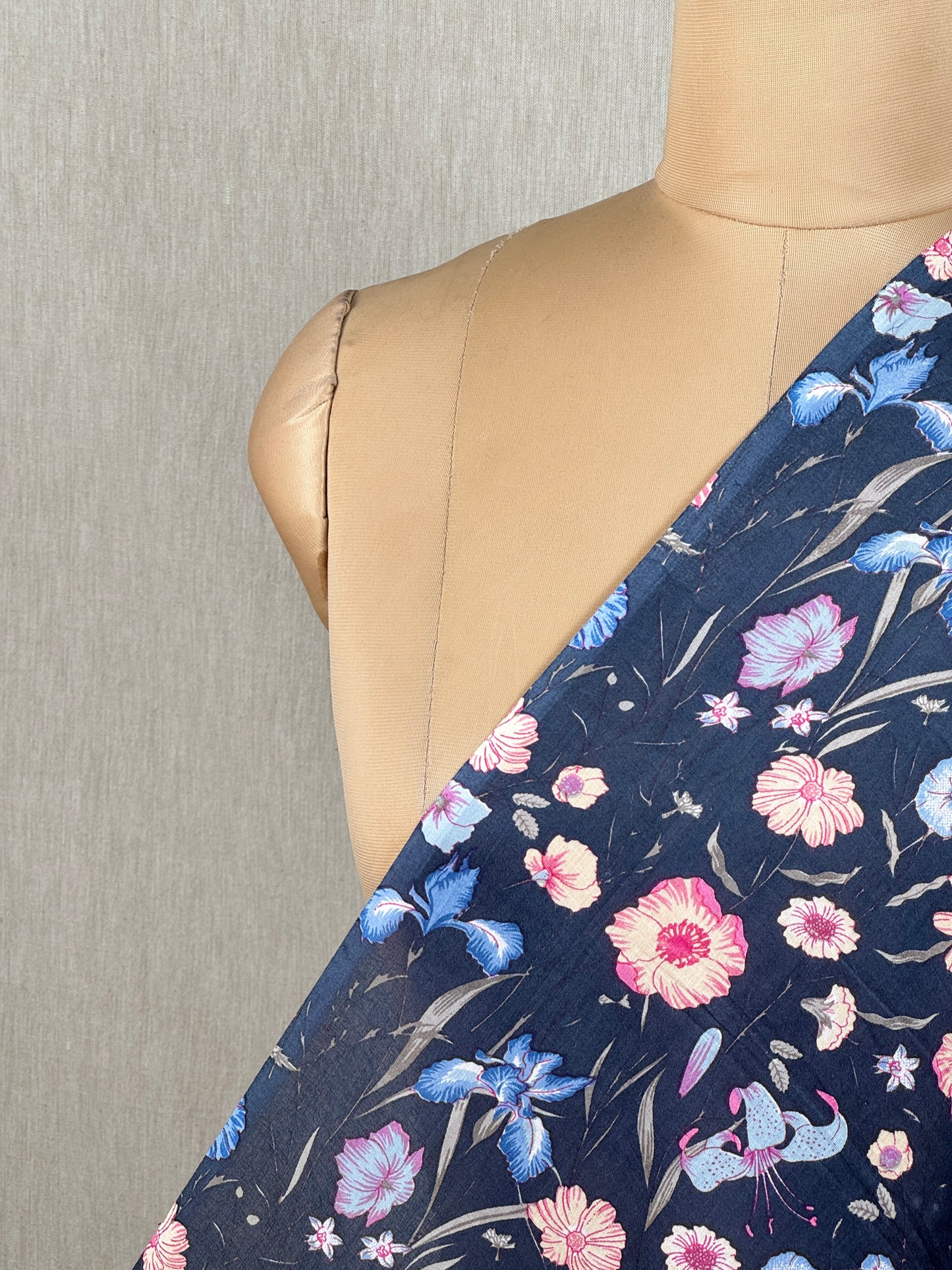 Printed Mulmul Cotton Fabric
