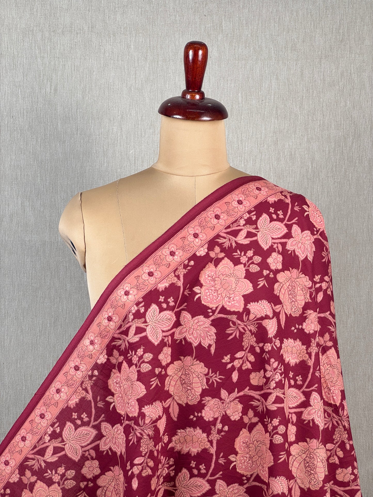 Discharge Printed Cotton Fabric