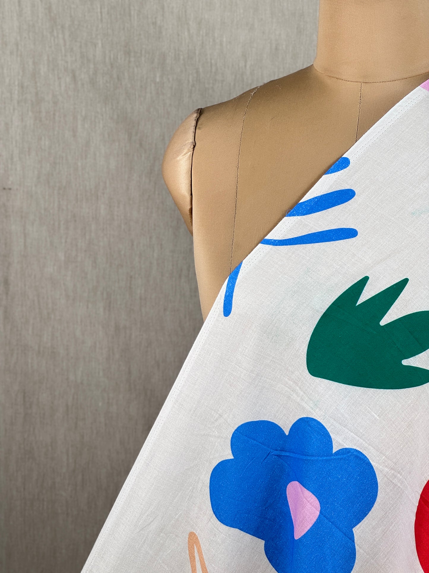 Digital Printed Cambric Cotton Fabric