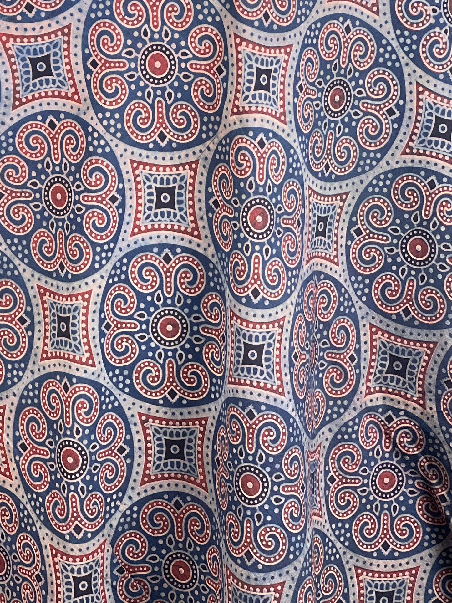 Ajrak Printed Modal Fabric