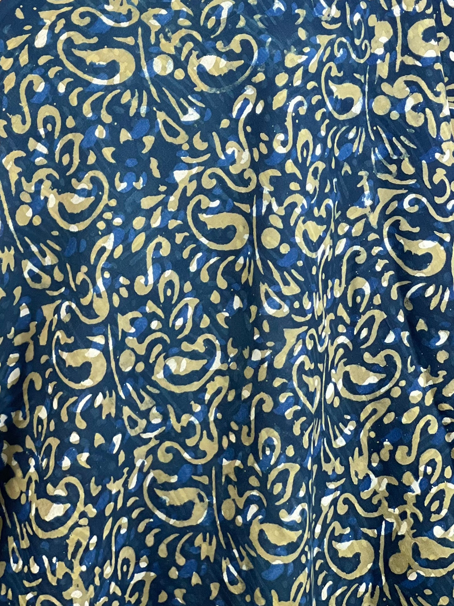 Bagru Hand-Printed Cambric Cotton Fabrics