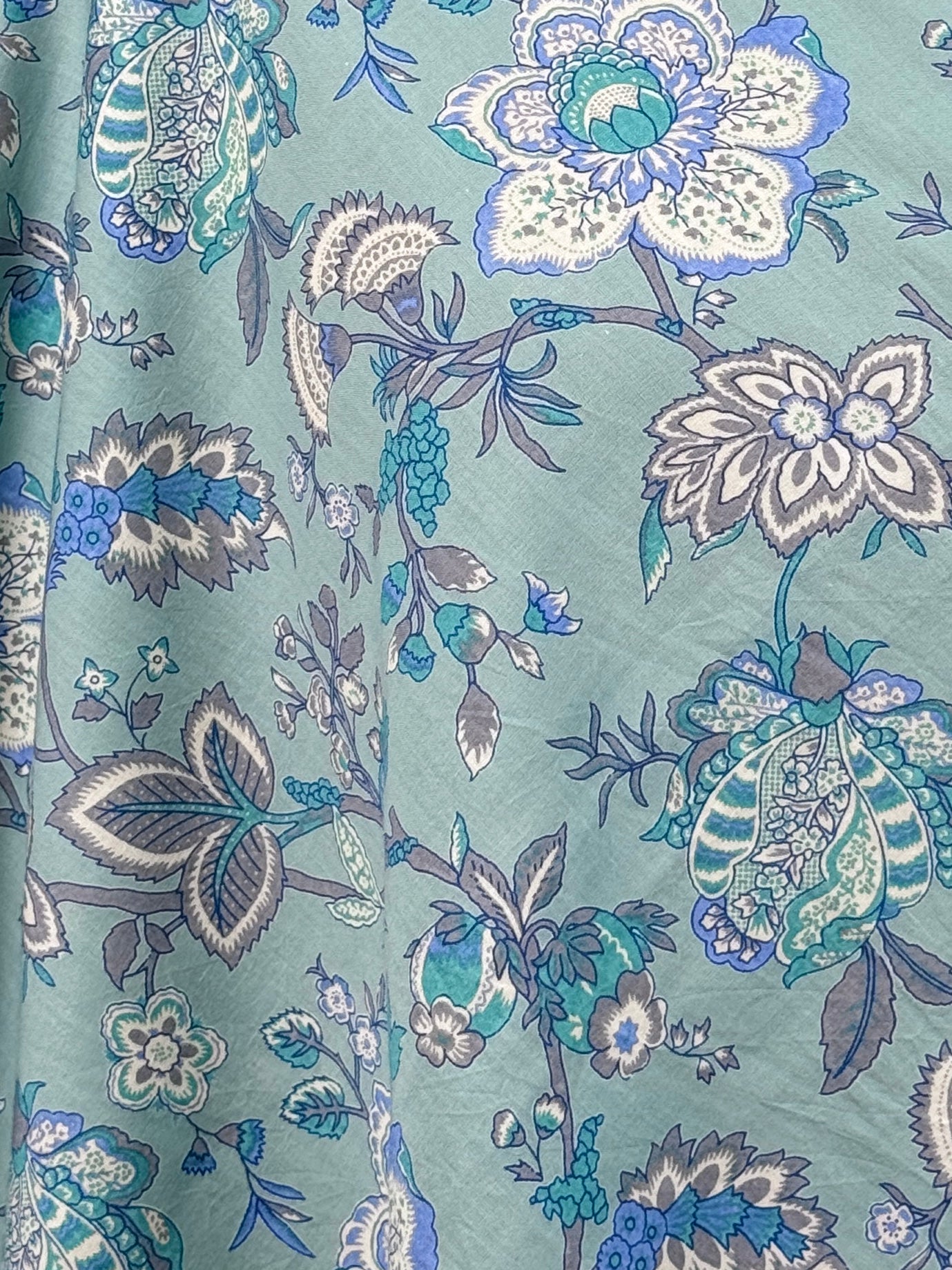 Discharge Printed Cotton Fabric
