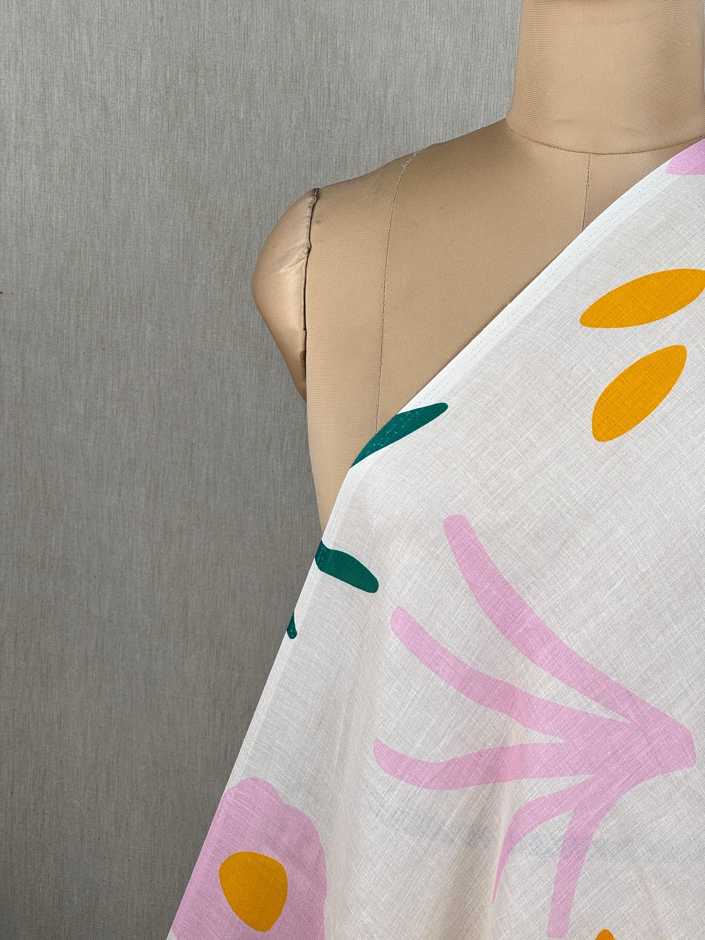 Digital Printed Mulmul Cotton Fabric