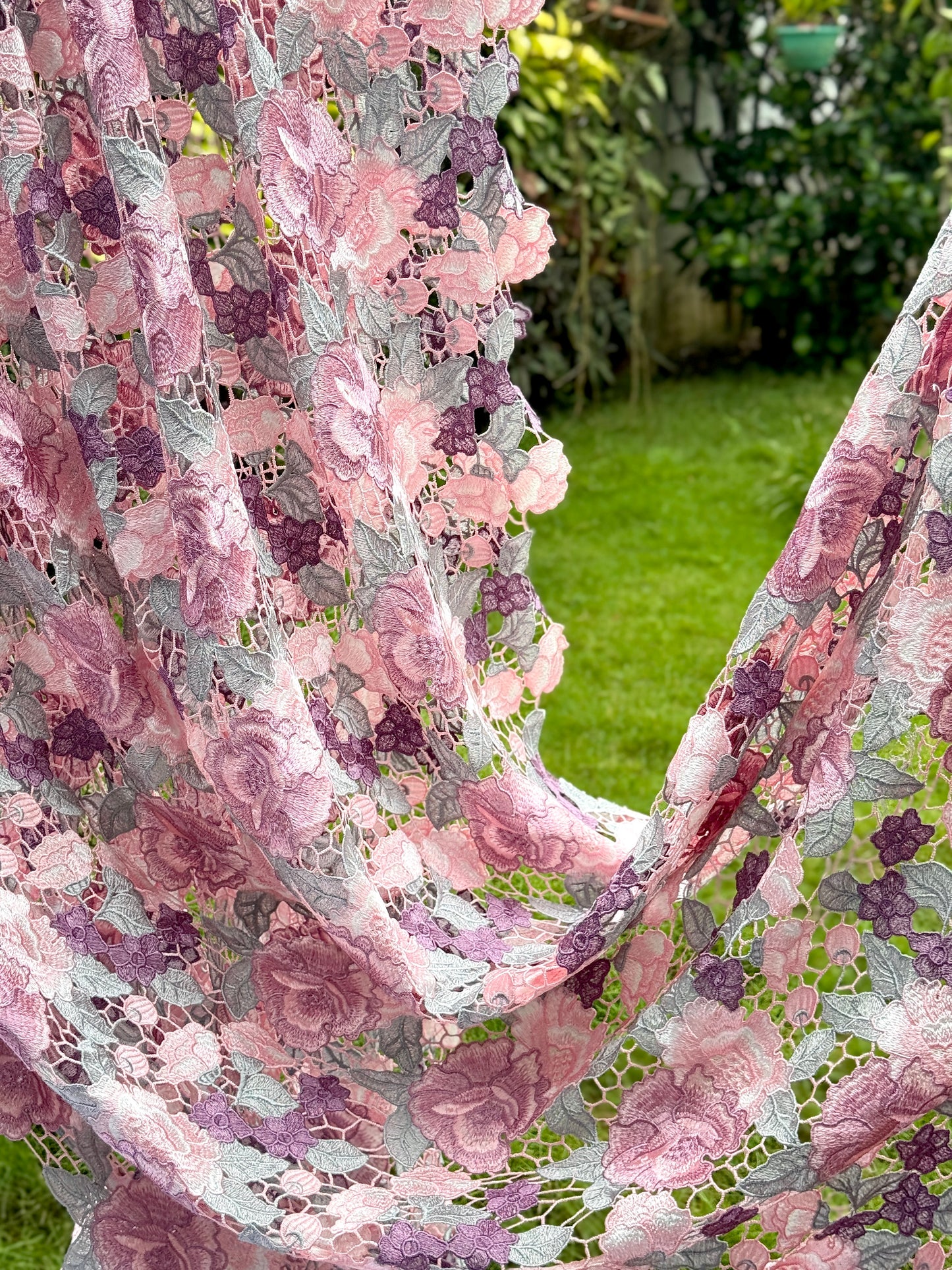 Imported Guipure Lace Fabric