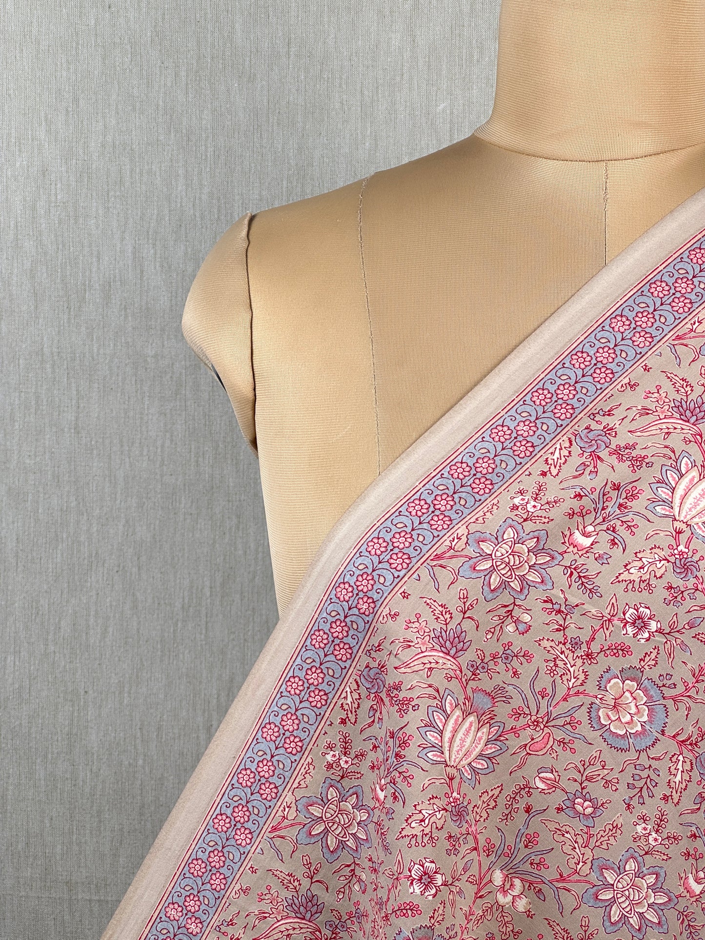 Discharge Printed Cotton Fabric