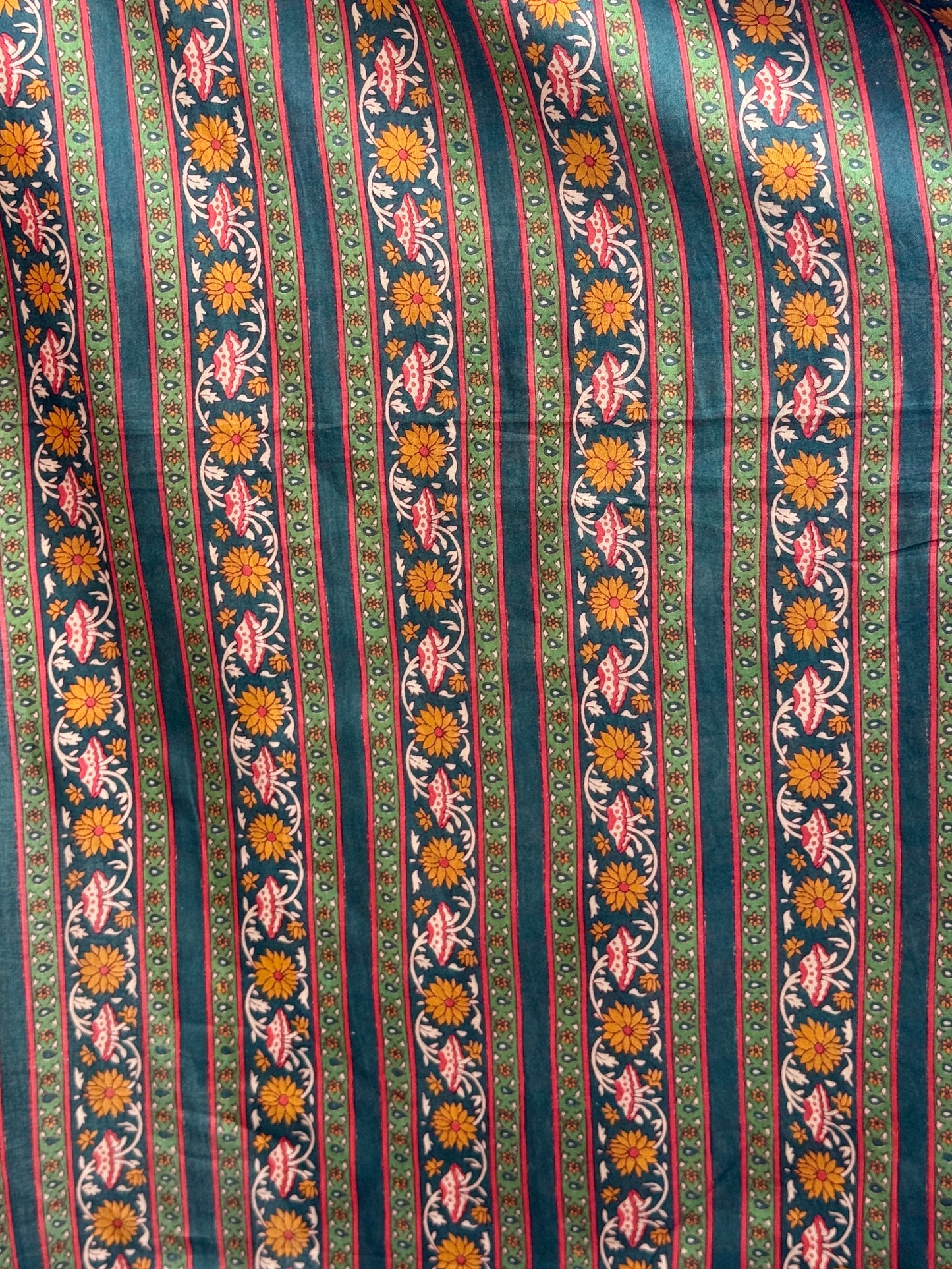 Printed Mulmul Cotton Fabric