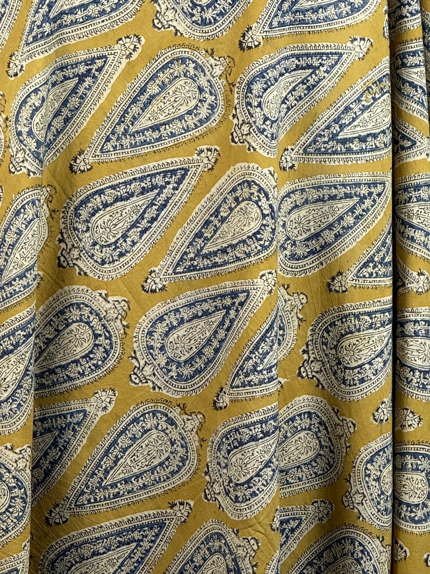 Kalamkari printed modal fabric