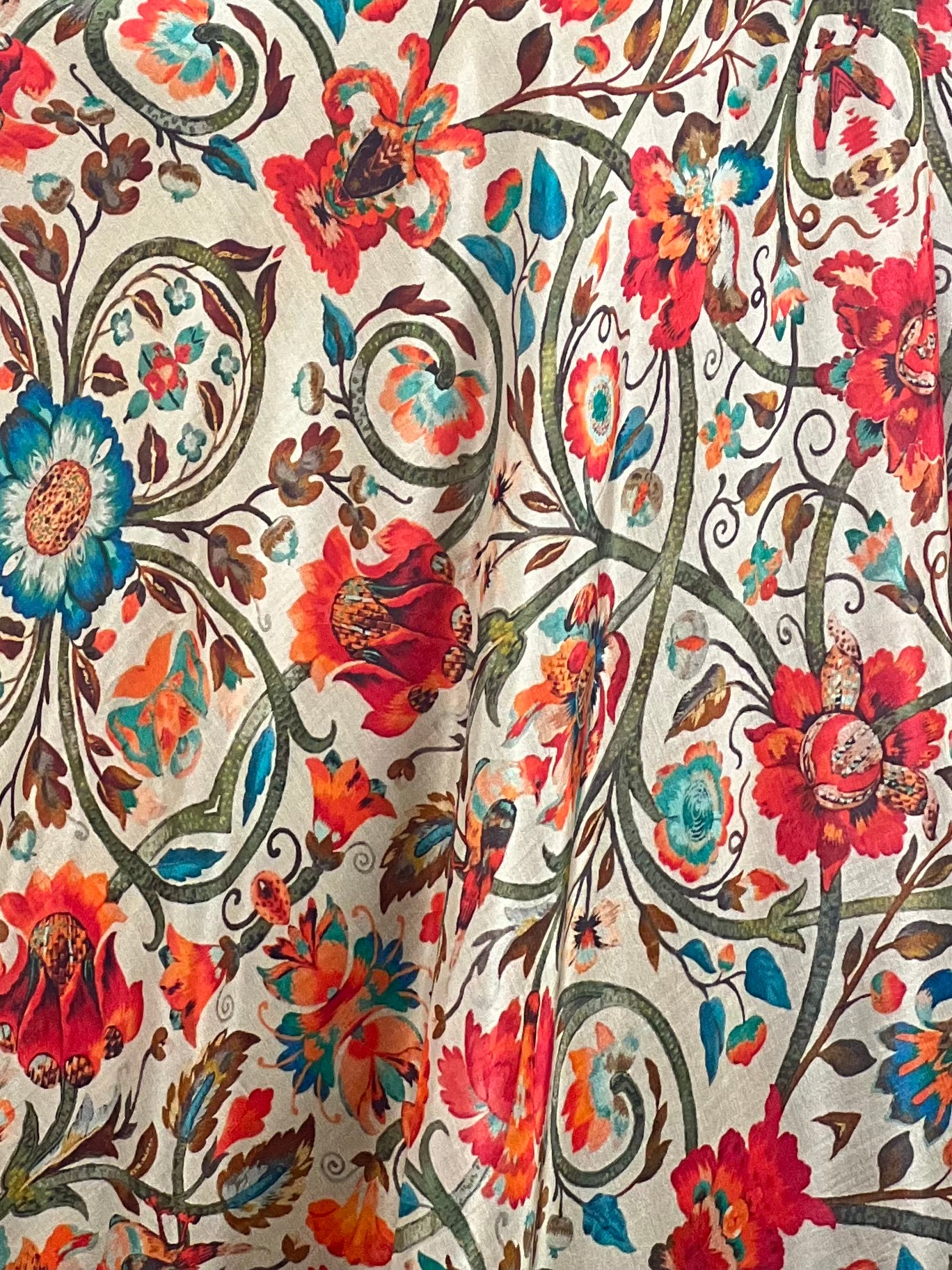 Digital Printed Muslin Fabric