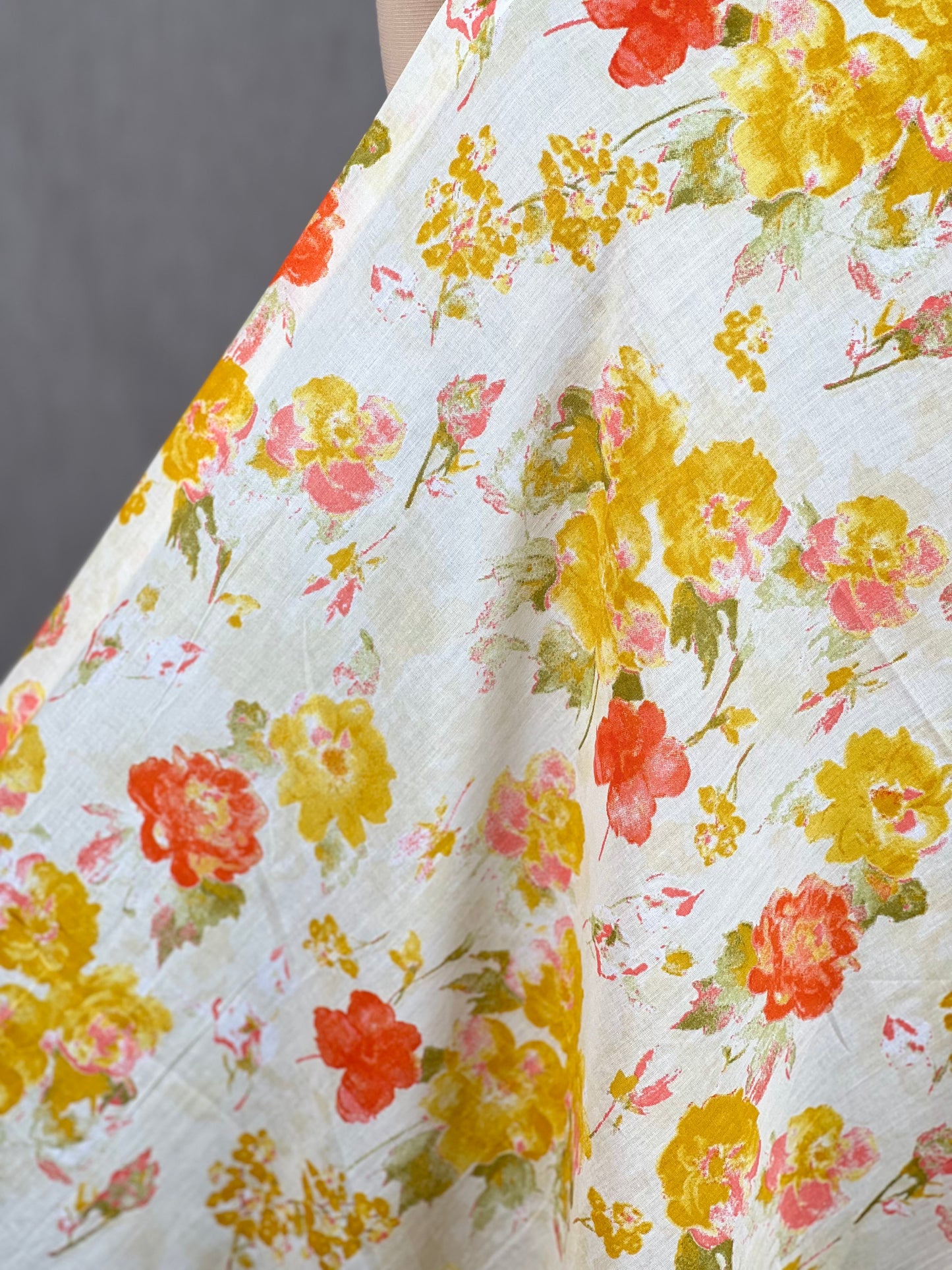 Printed Mulmul Cotton Fabric