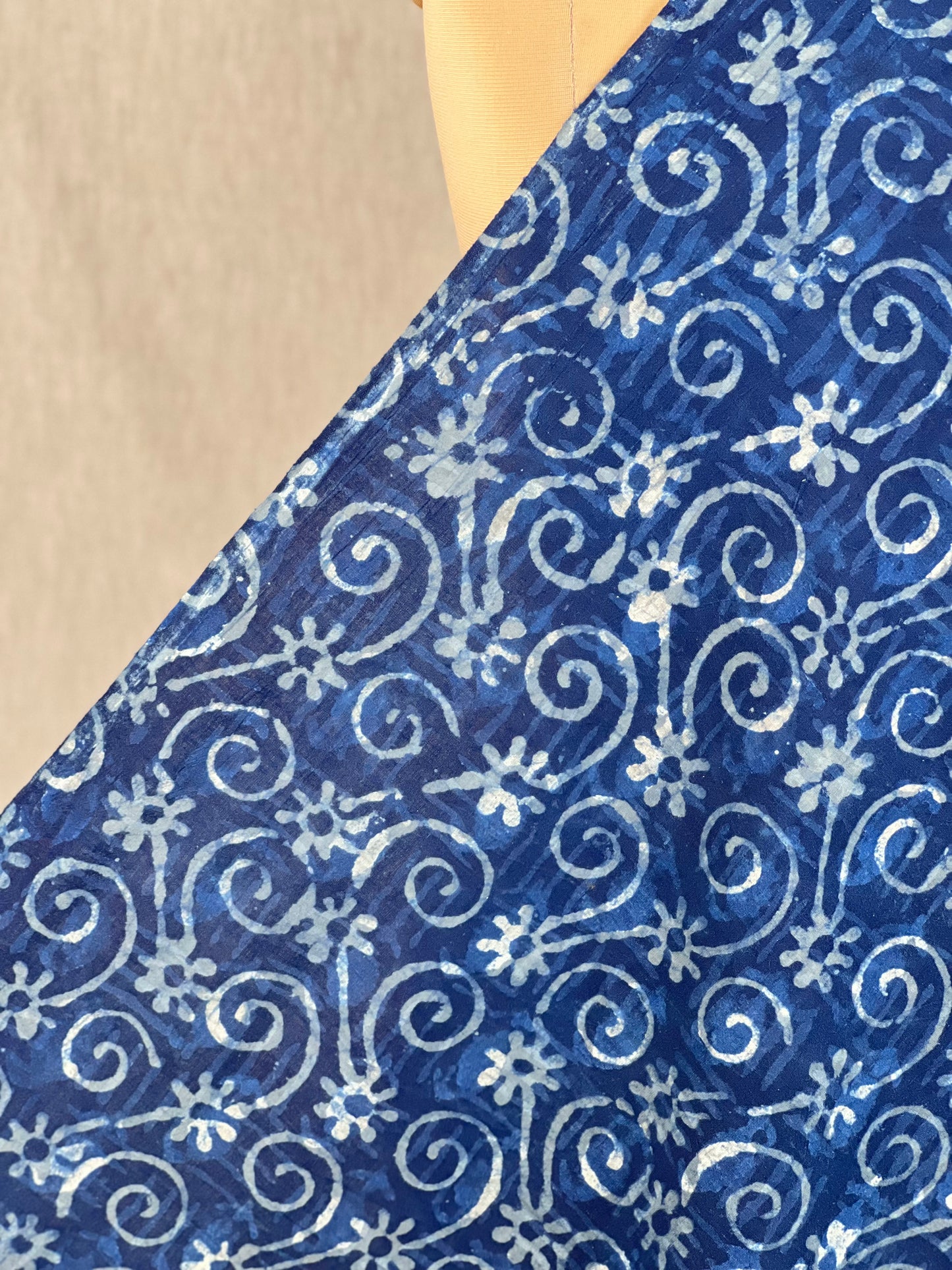 Bagru Hand-Printed Cambric Cotton Fabrics