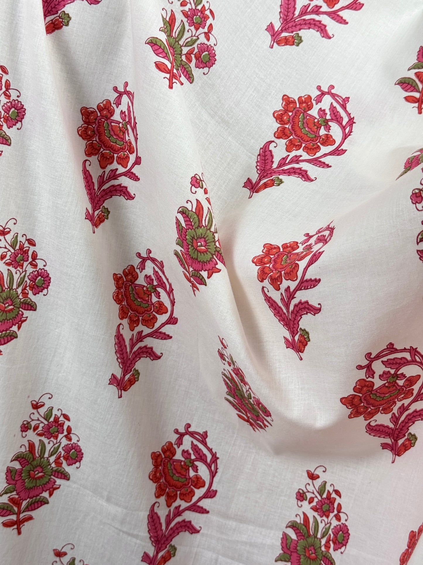 Printed Cambric Cotton Fabric