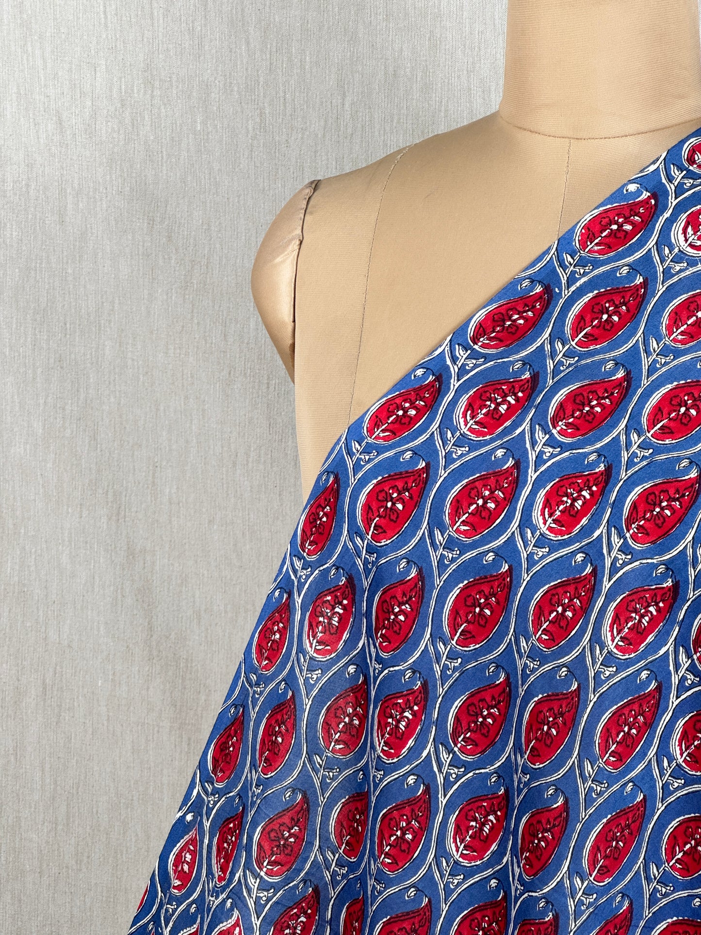 Printed Mulmul Cotton Fabric