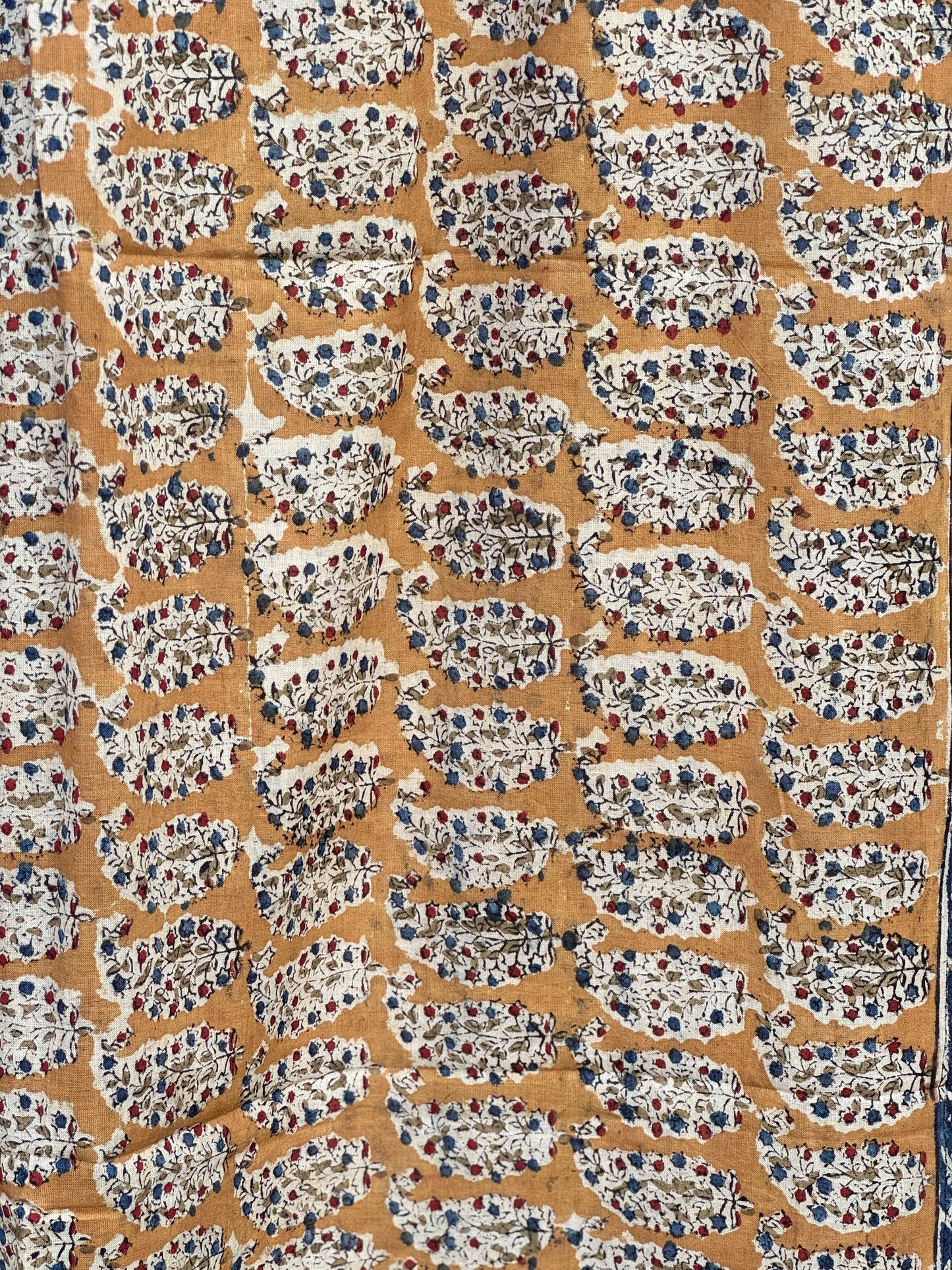 Block Printed Mulmul Cotton Dupatta