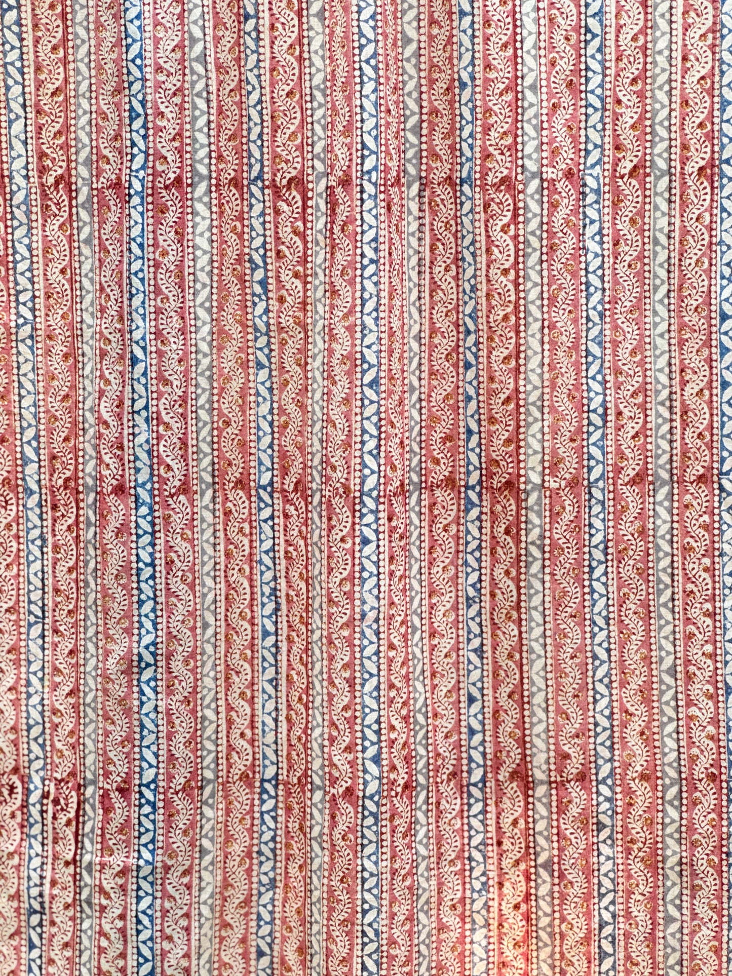 Block Printed Mulmul Cotton Dupatta