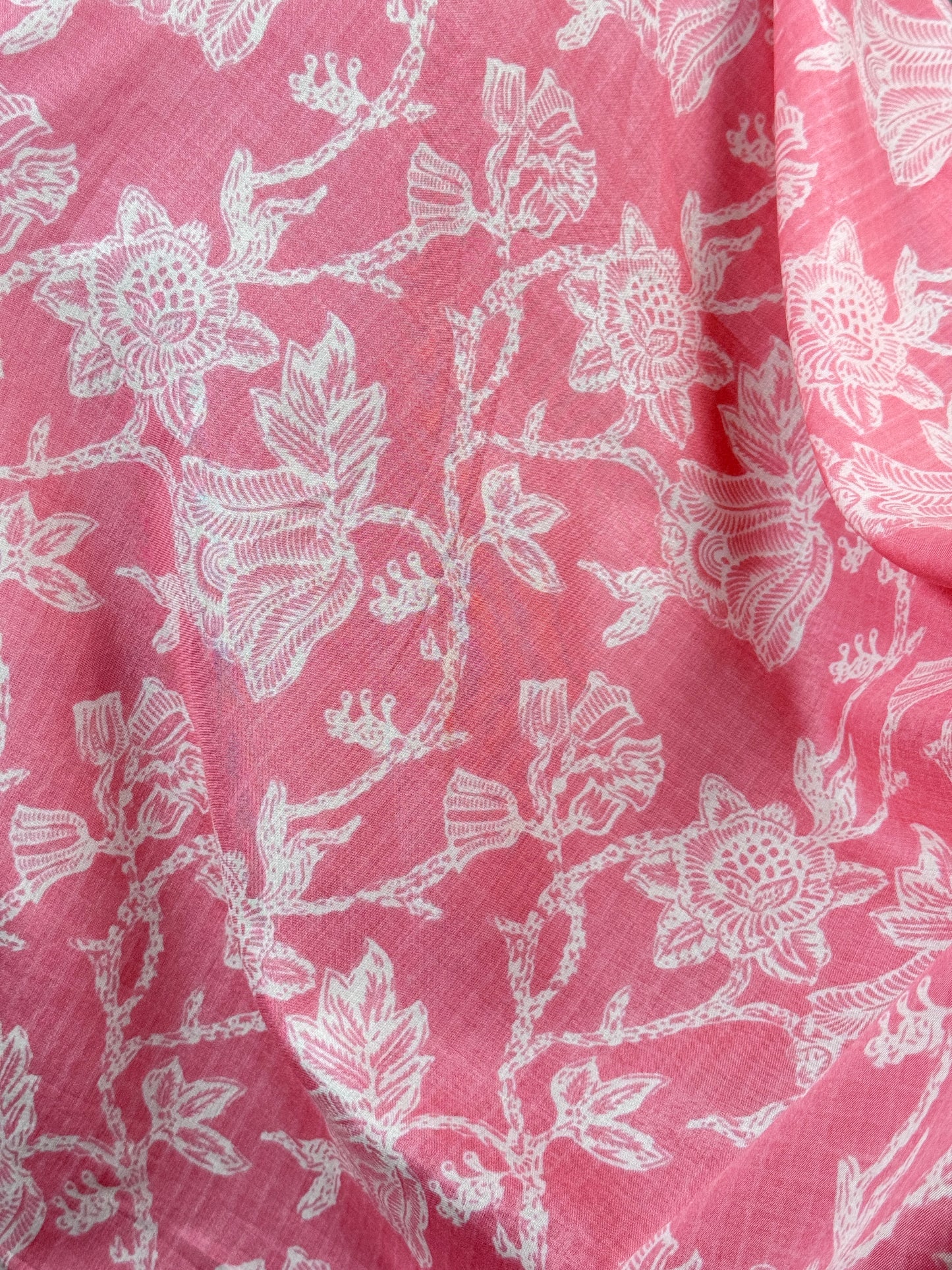 Printed Mulmul Cotton Fabric