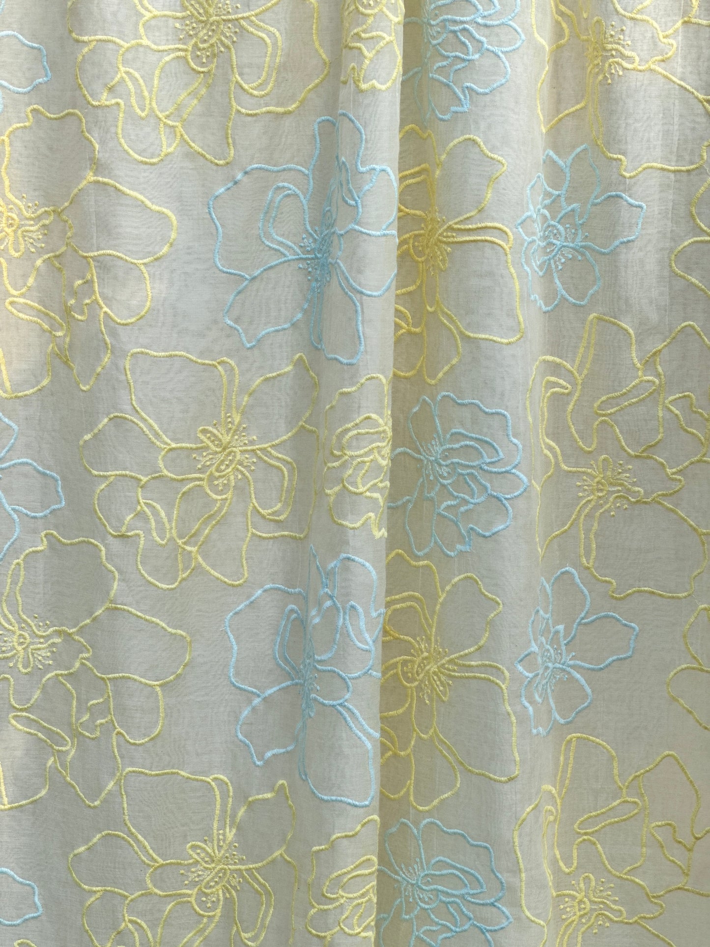 Embroidered 40 gm Banarasi Chanderi Fabric