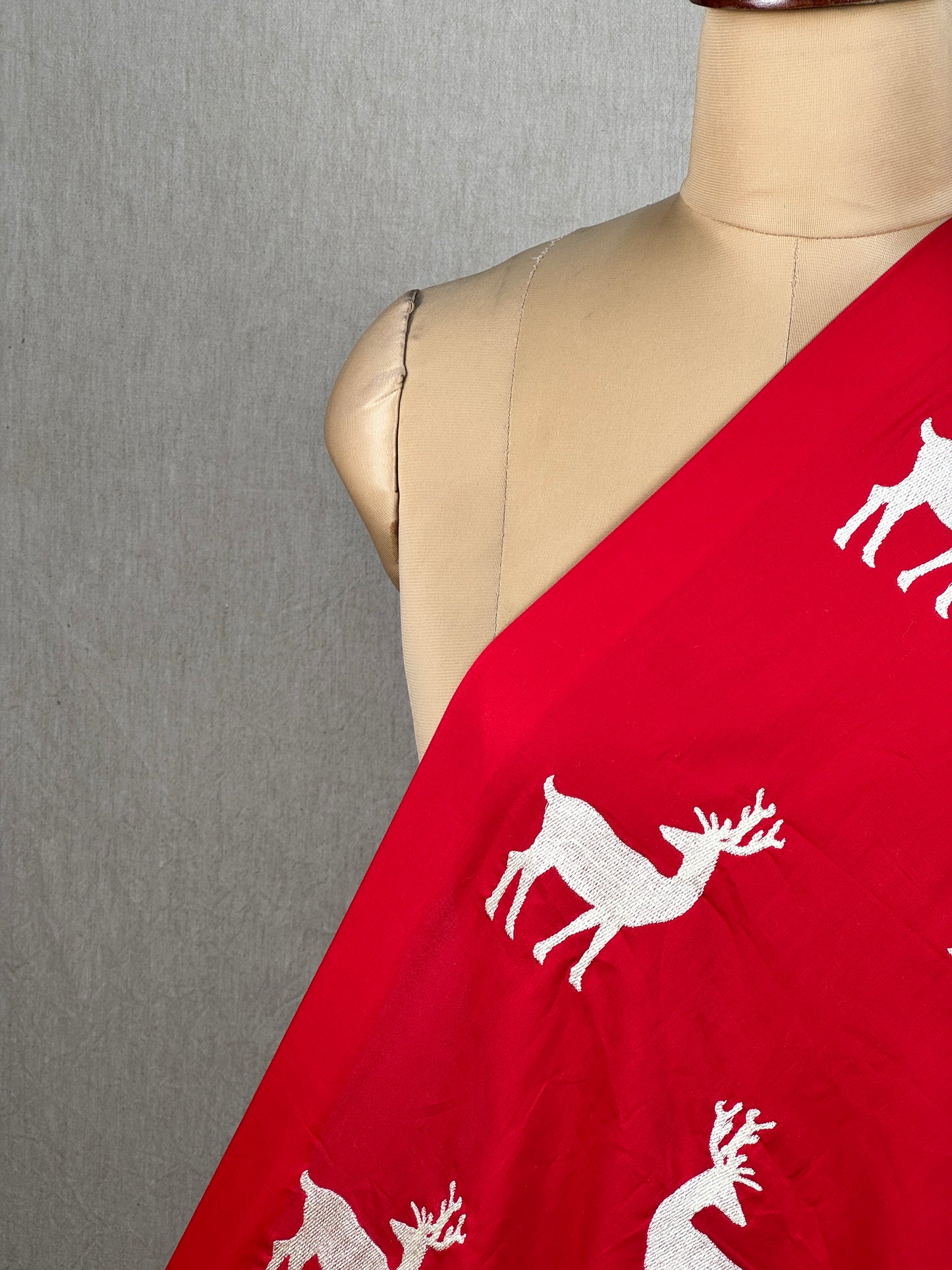 Embroidered Kora Cotton Fabric