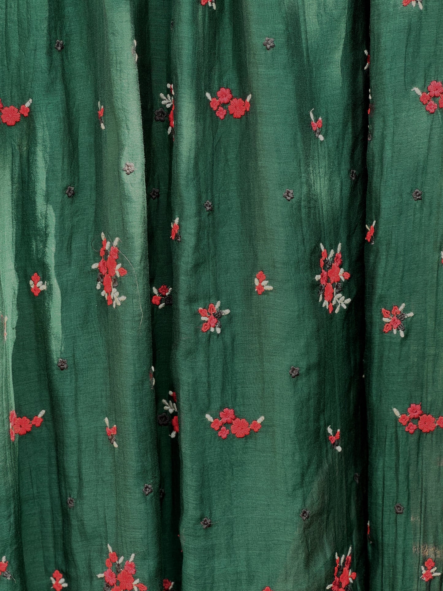 Embroidered 40gm Banarasi Chanderi Fabrics