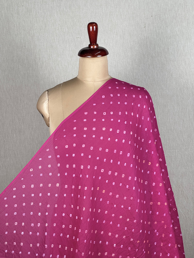 Bandhani Mul Cotton Fabric