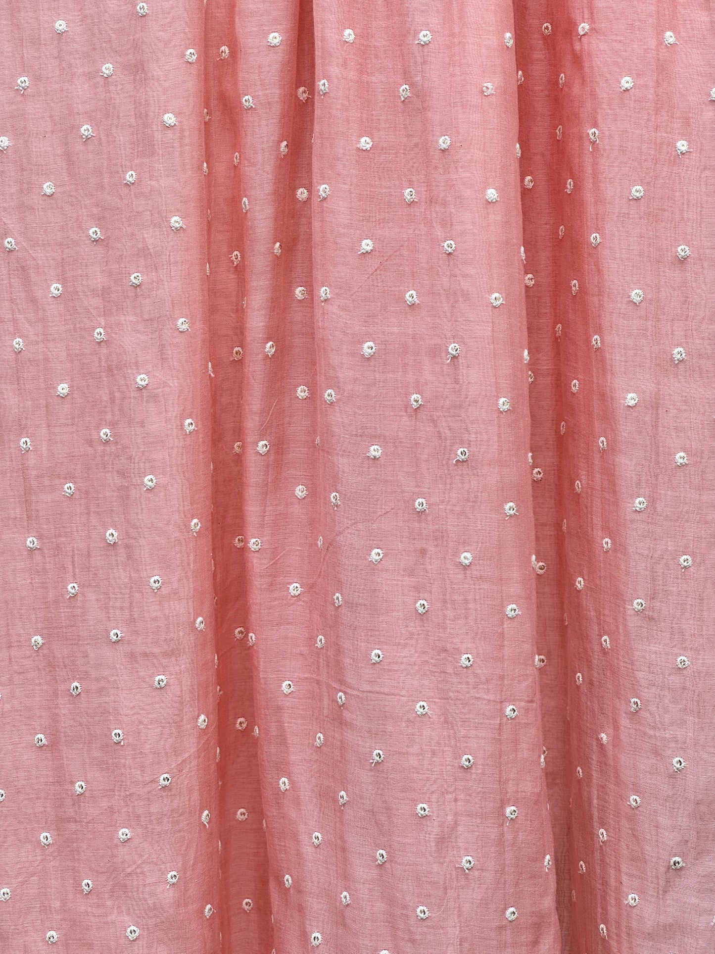 Sequins Embroidered 40gm Banarasi Chanderi Fabrics